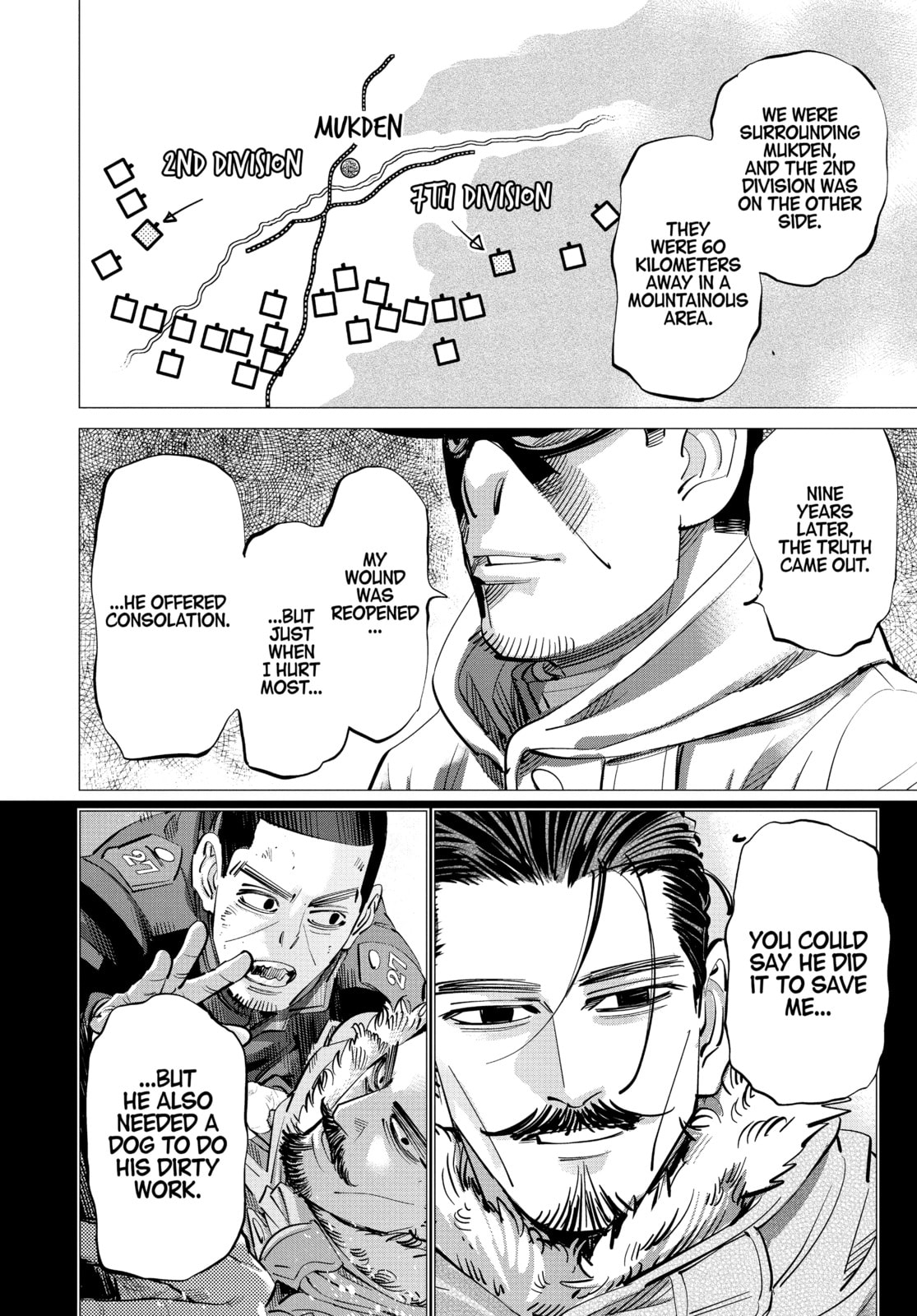 Golden Kamuy chapter 210, page 12
