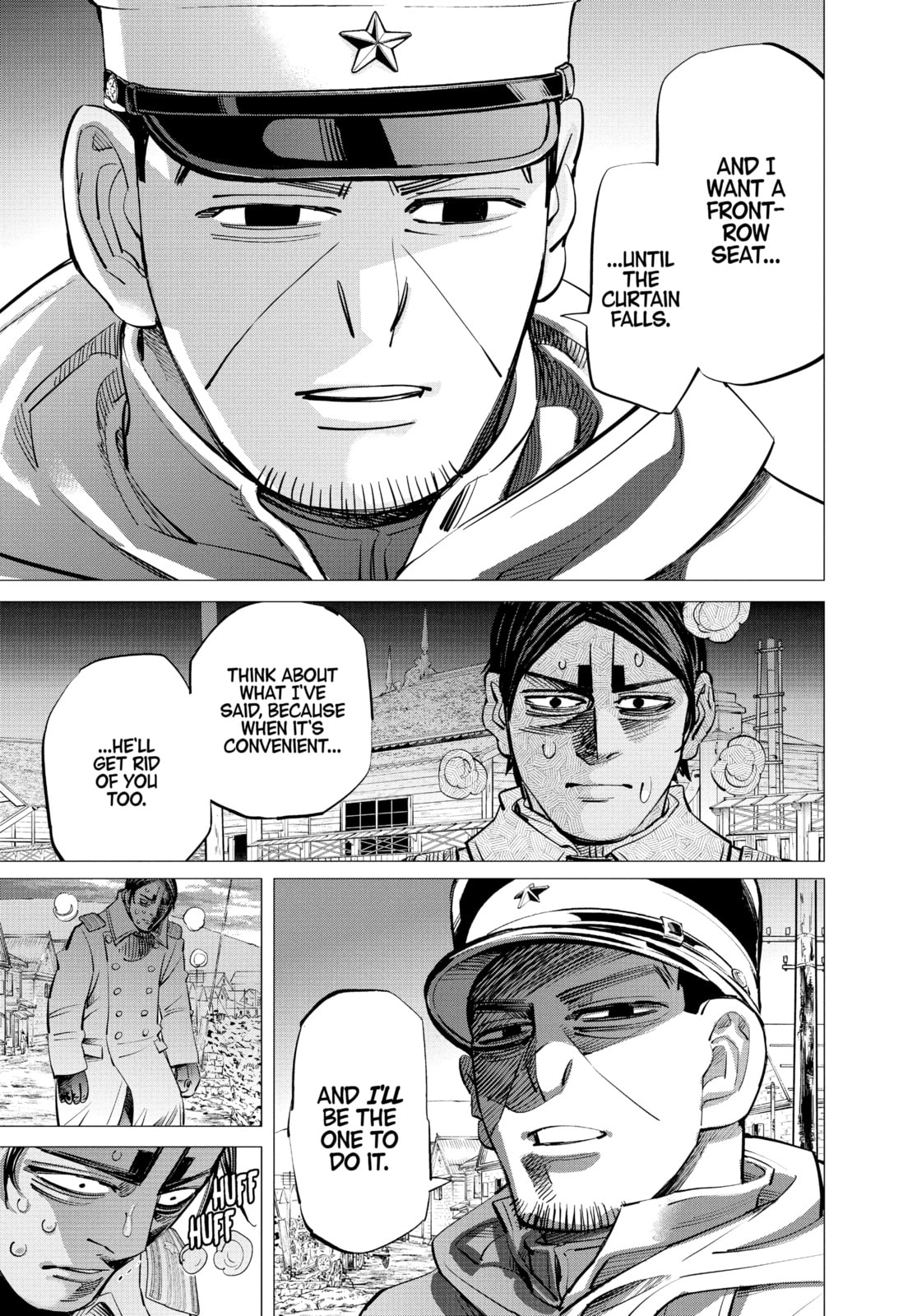 Golden Kamuy chapter 210, page 15