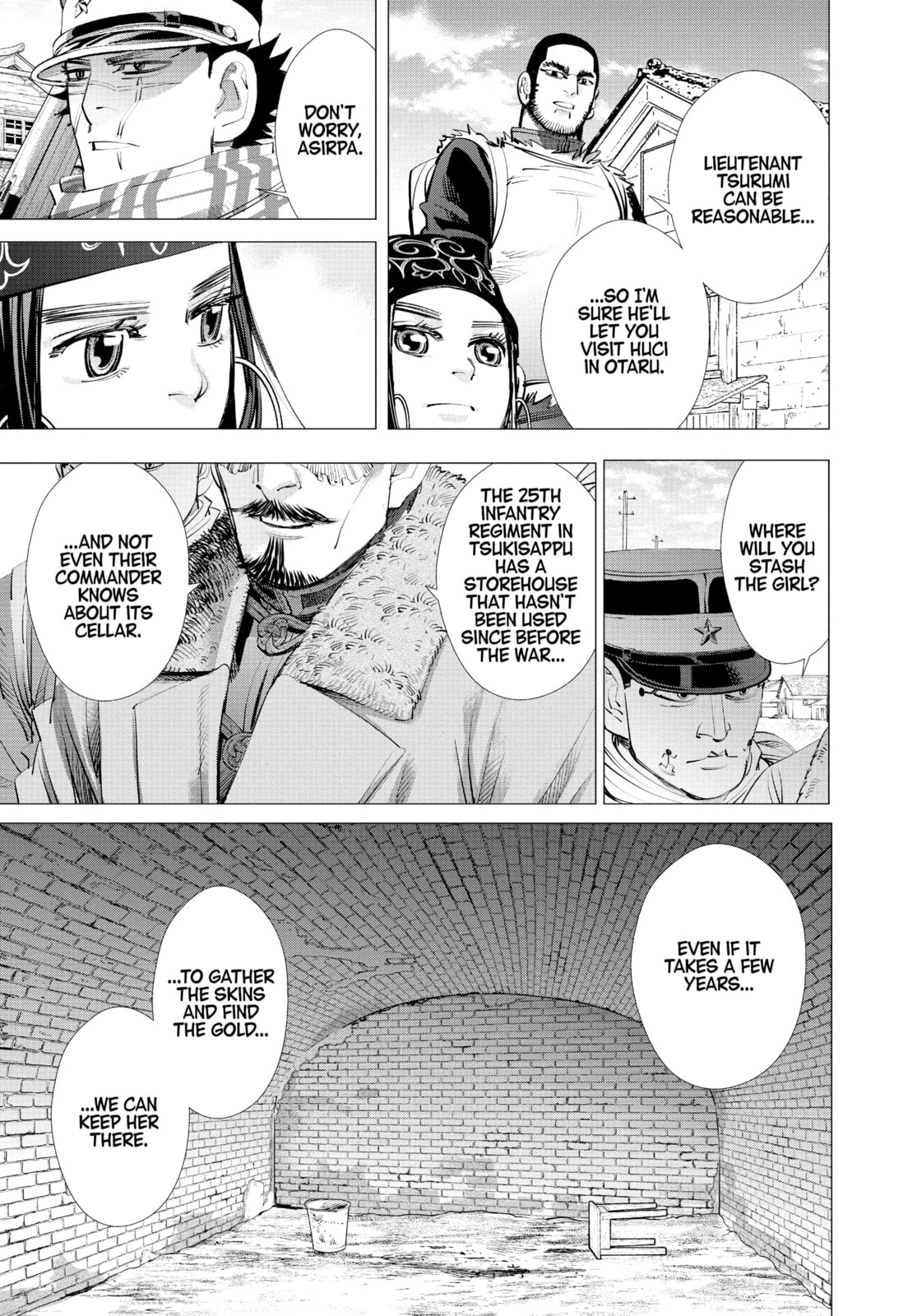 Golden Kamuy chapter 211, page 7