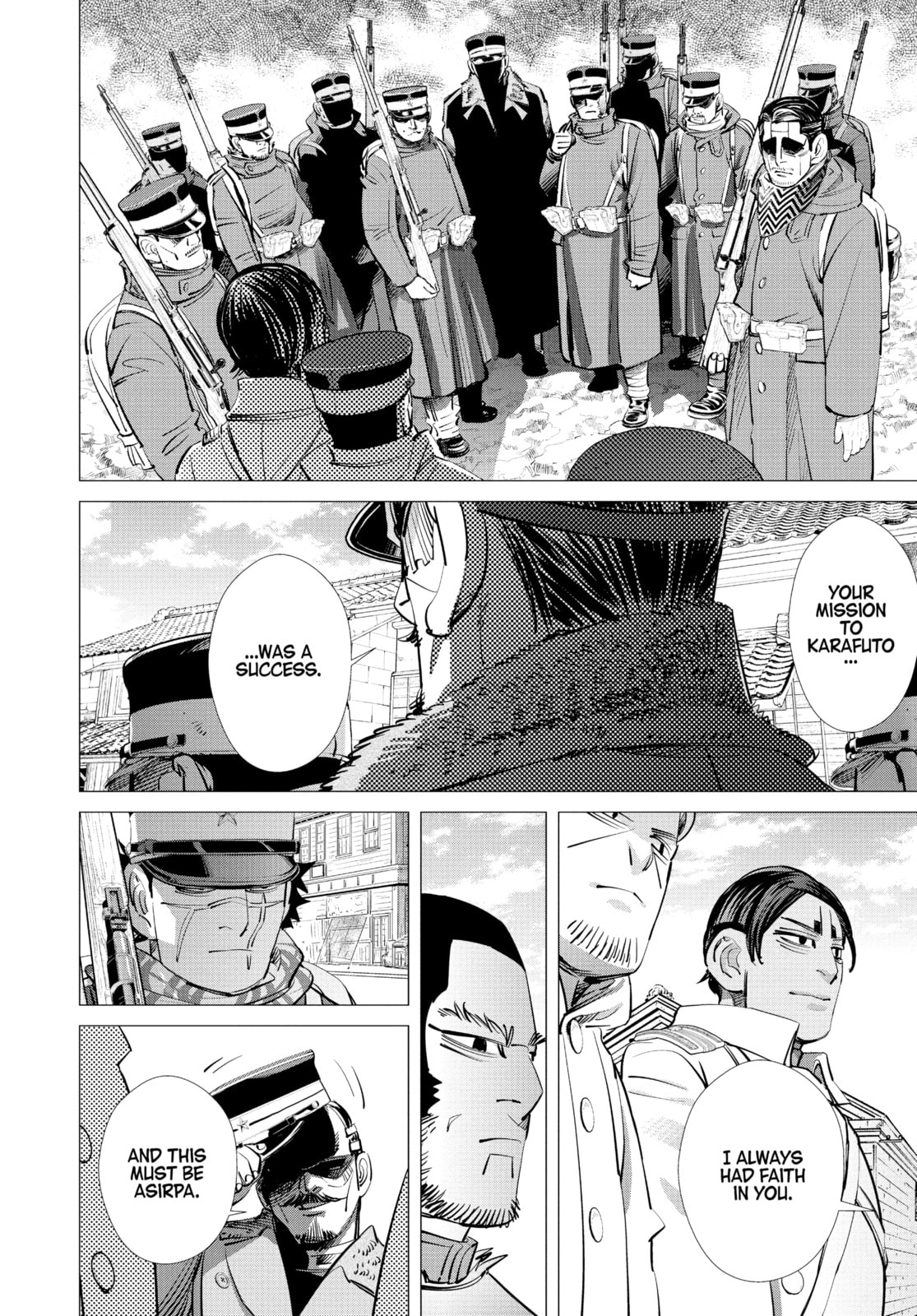Golden Kamuy chapter 211, page 8