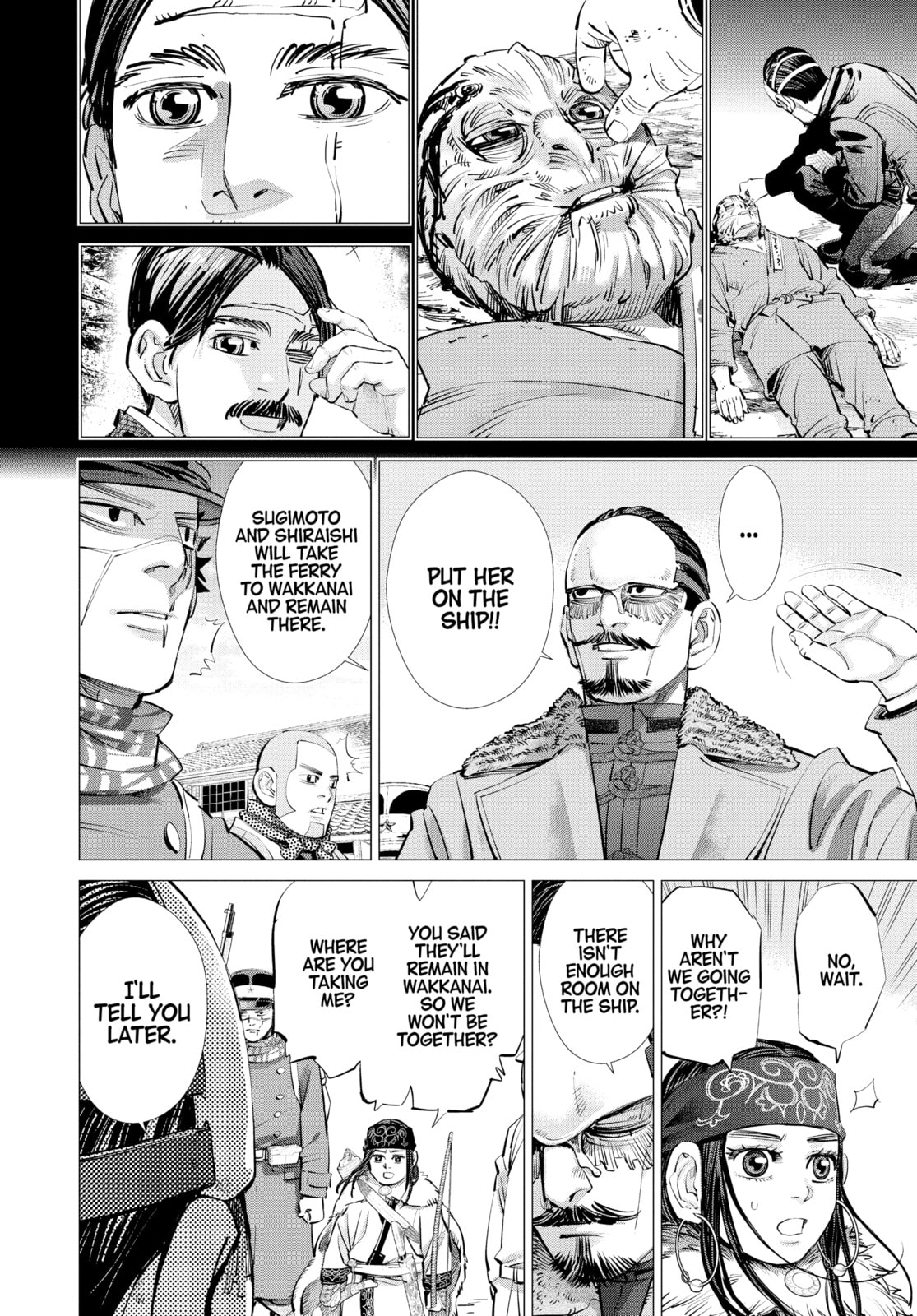 Golden Kamuy chapter 211, page 10