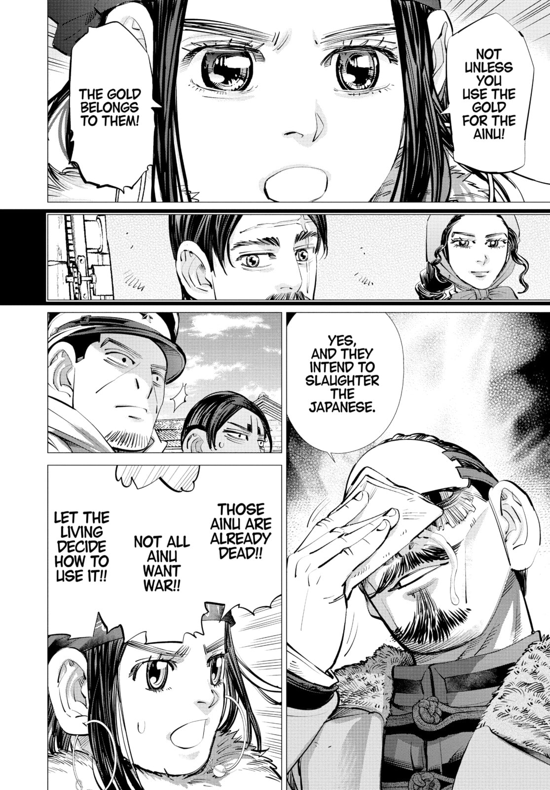 Golden Kamuy chapter 211, page 12