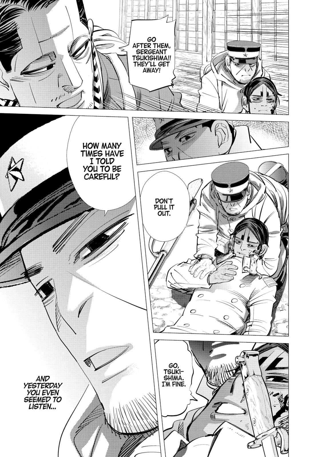 Golden Kamuy chapter 212, page 21