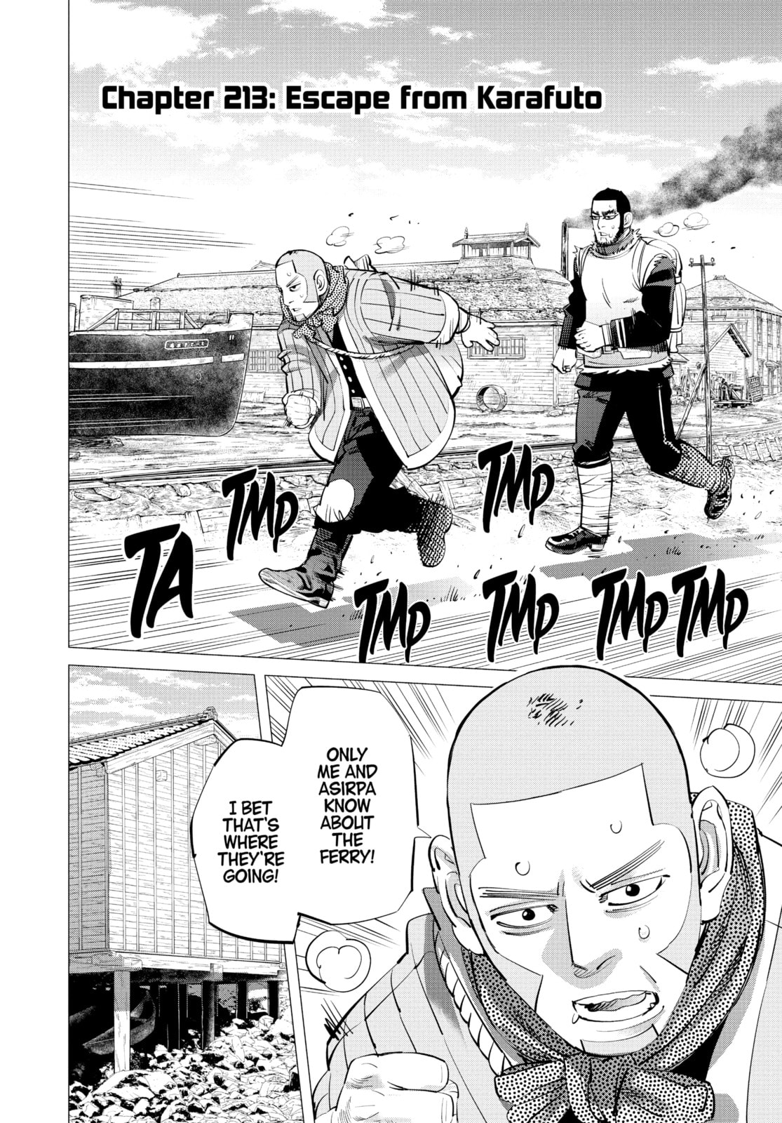 Golden Kamuy chapter 213, page 2