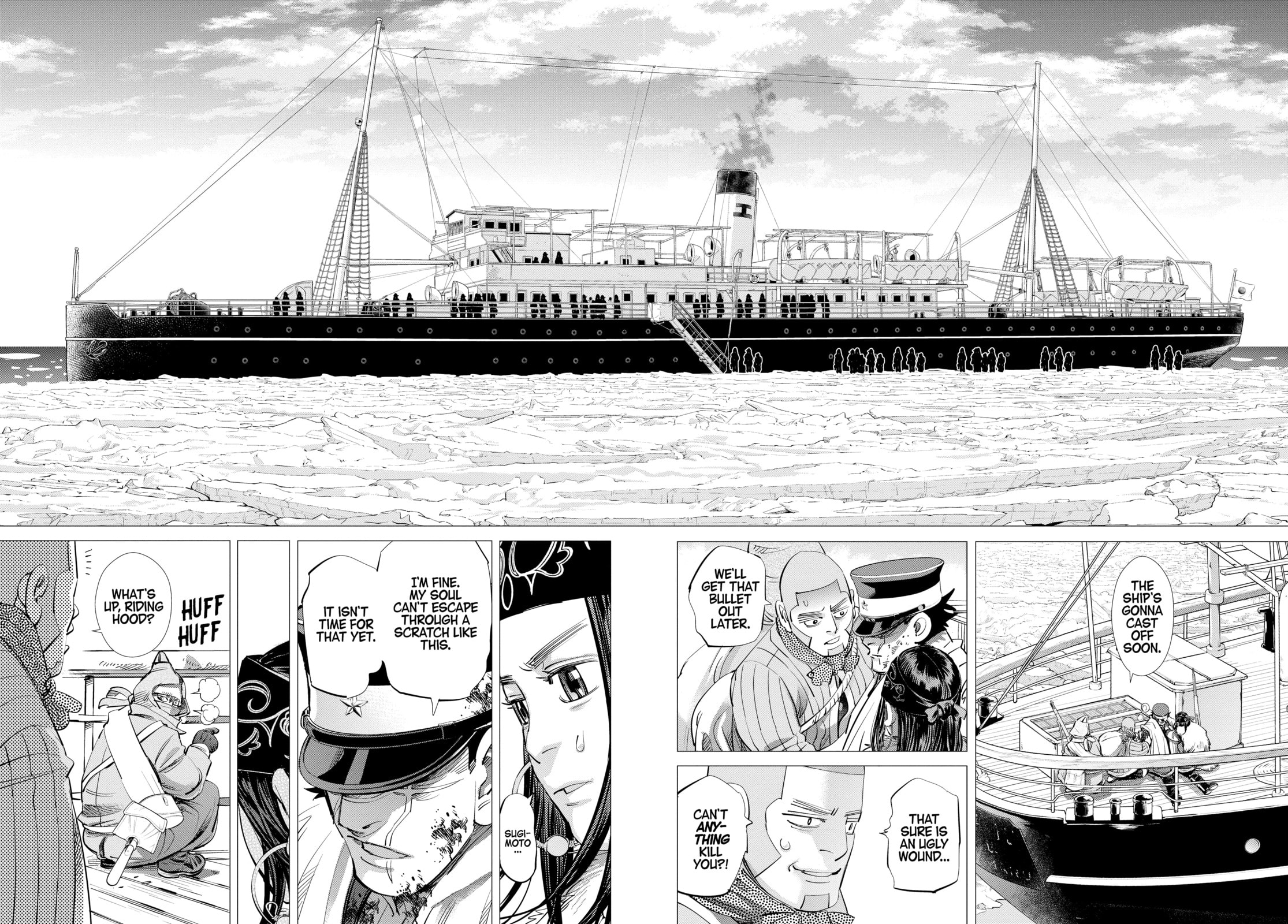 Golden Kamuy chapter 213, page 10