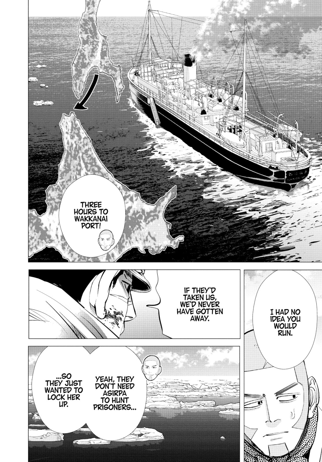 Golden Kamuy chapter 213, page 15