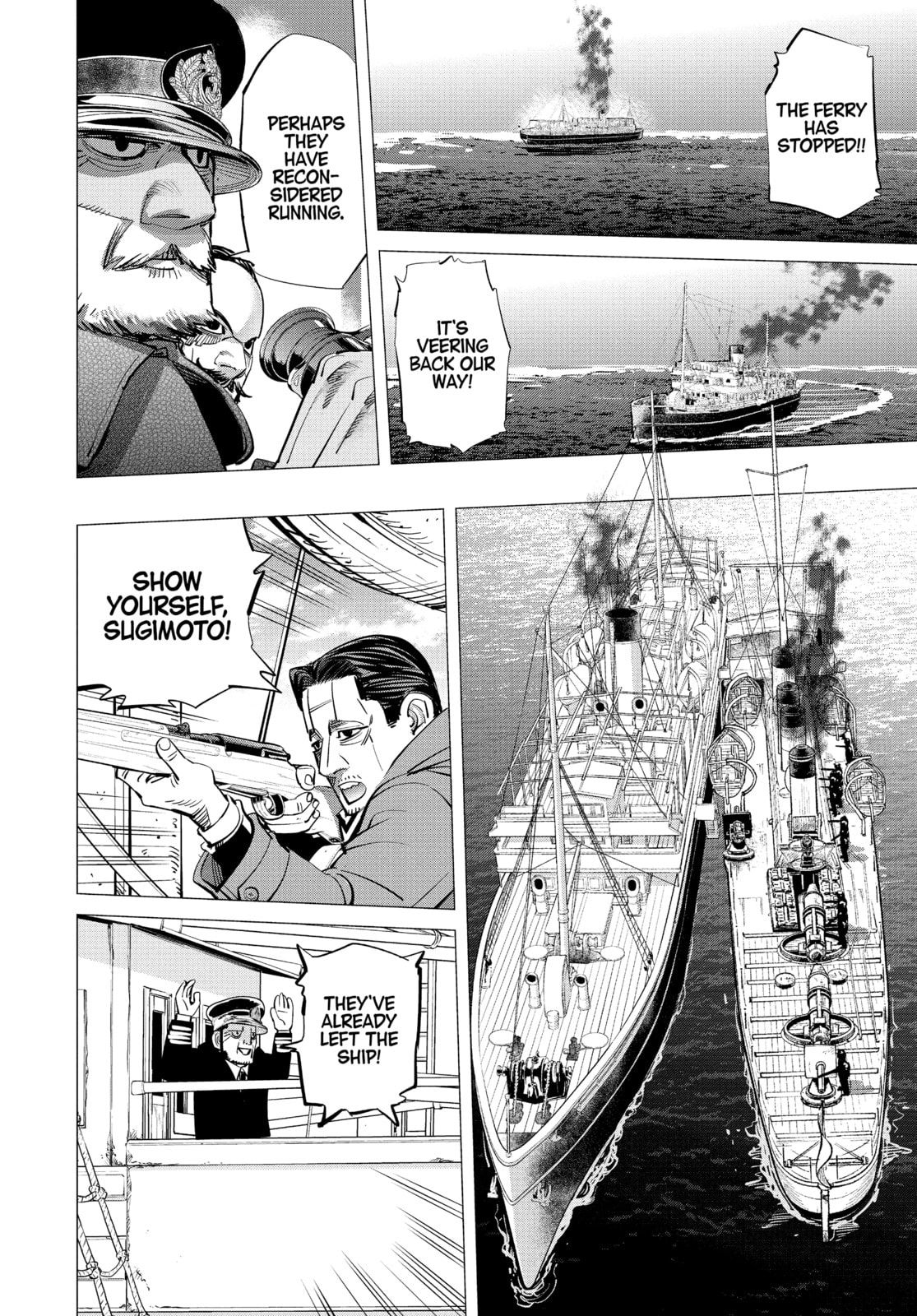 Golden Kamuy chapter 214, page 12