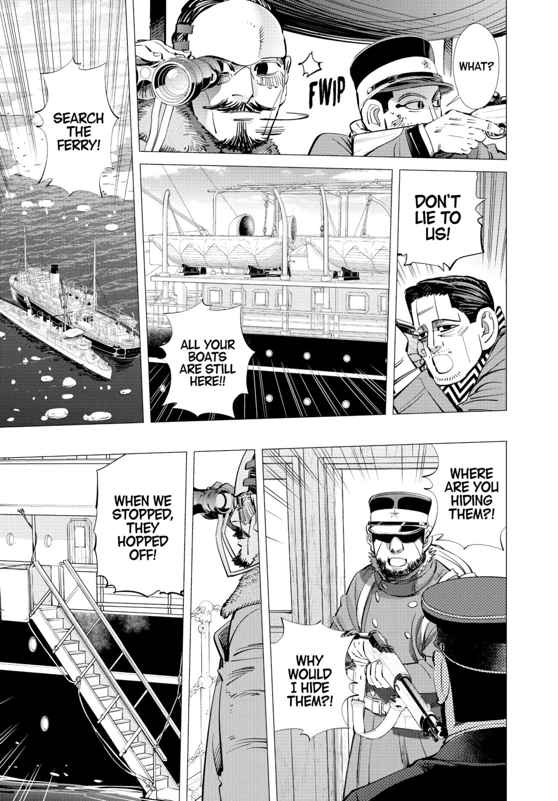 Golden Kamuy chapter 214, page 13