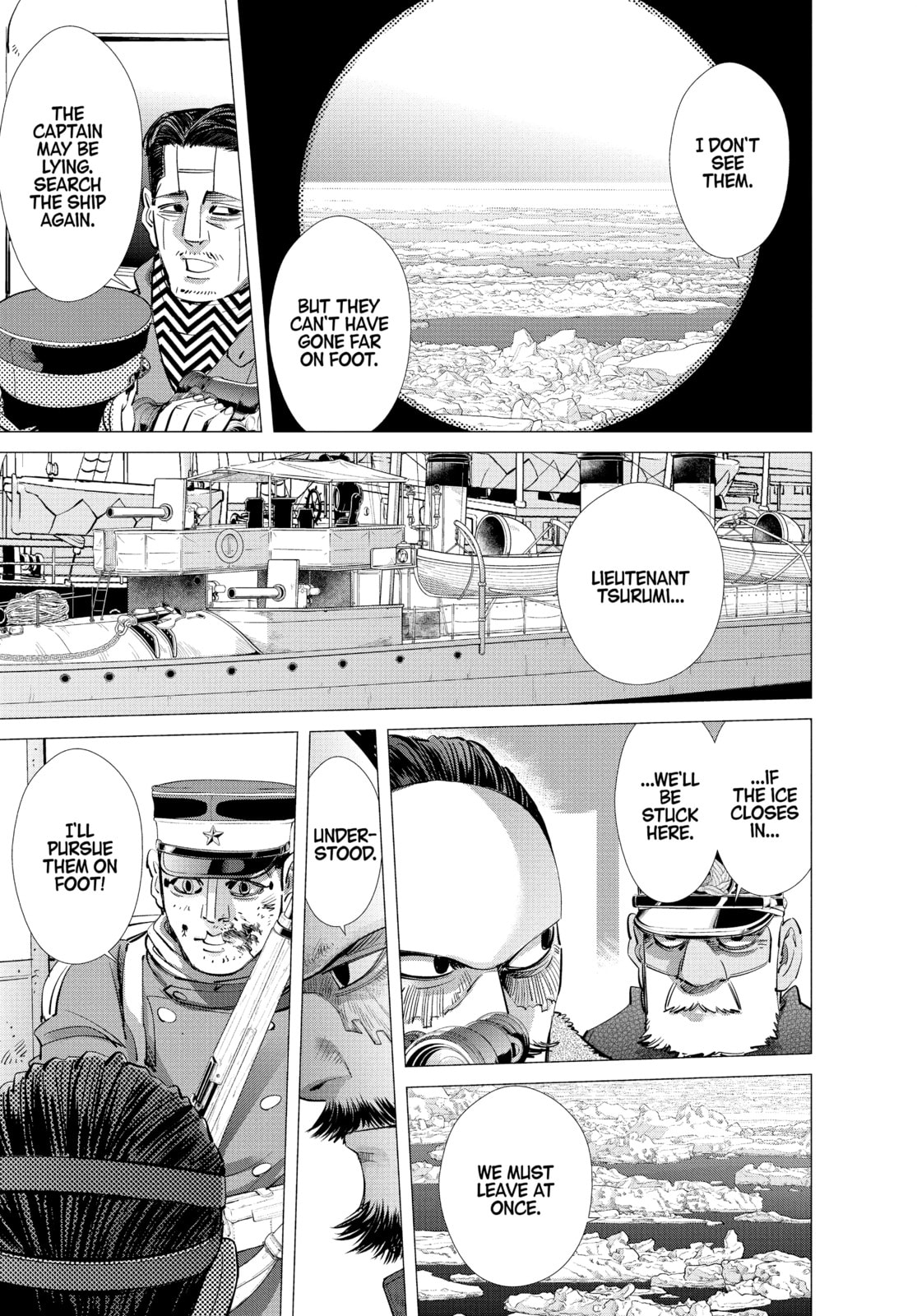 Golden Kamuy chapter 214, page 15