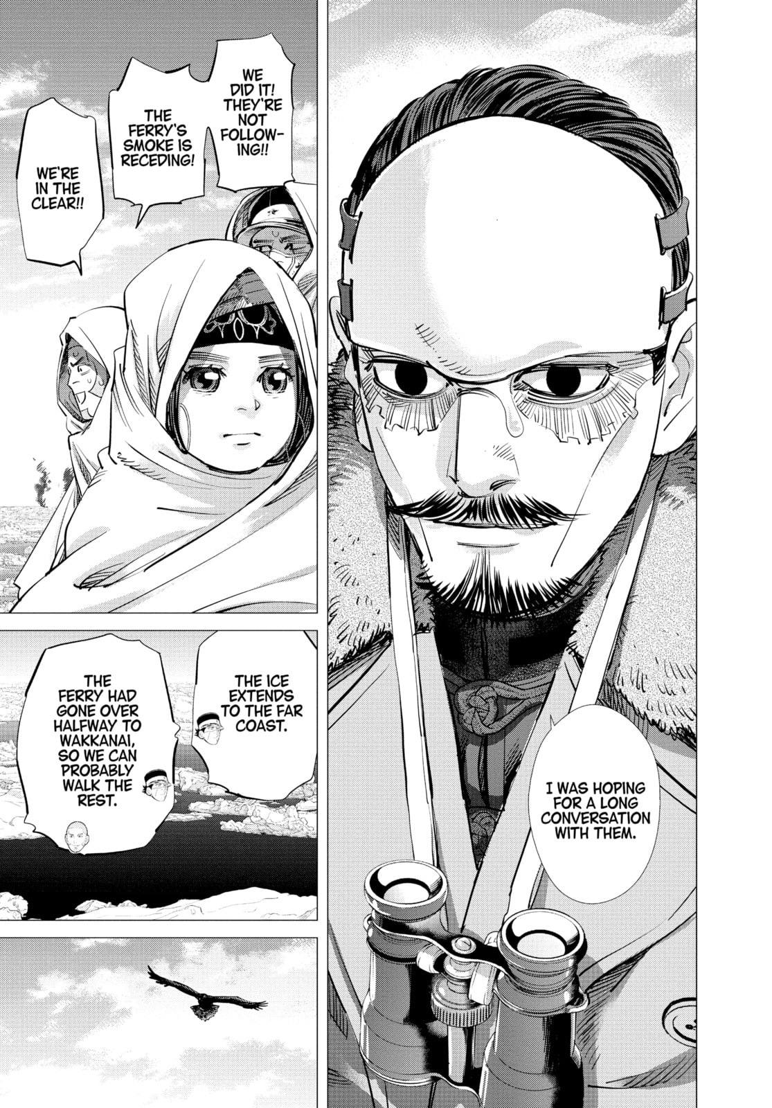 Golden Kamuy chapter 214, page 17