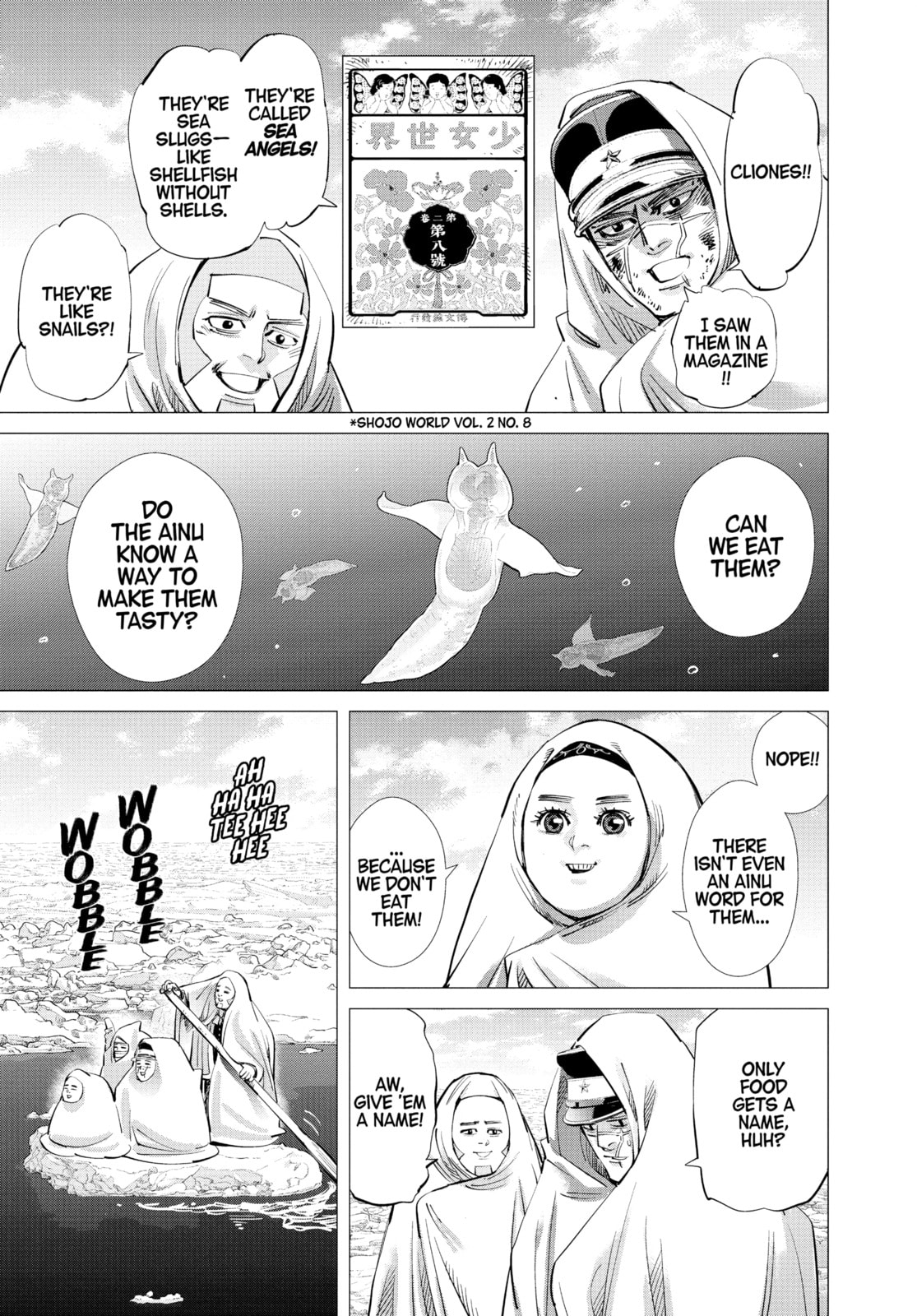 Golden Kamuy chapter 214, page 19
