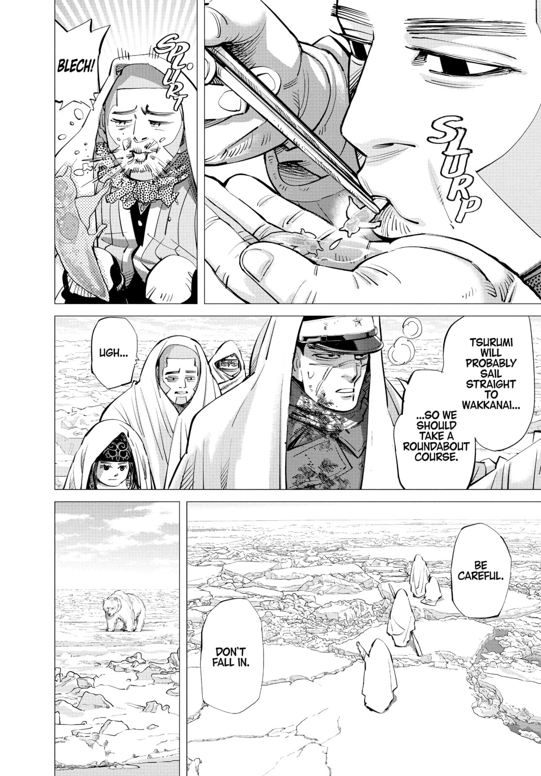 Golden Kamuy chapter 215, page 2
