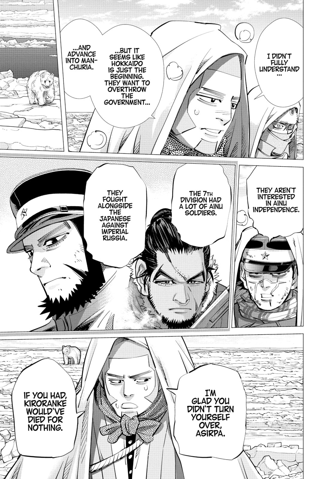 Golden Kamuy chapter 215, page 5