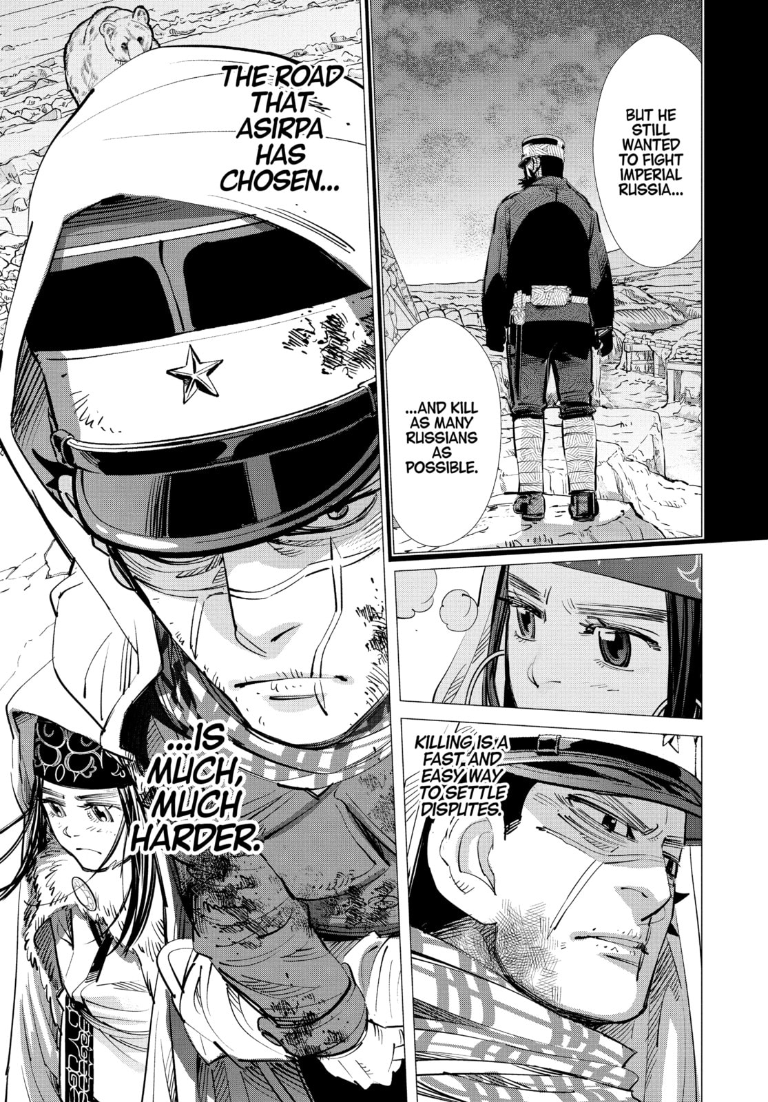 Golden Kamuy chapter 215, page 7