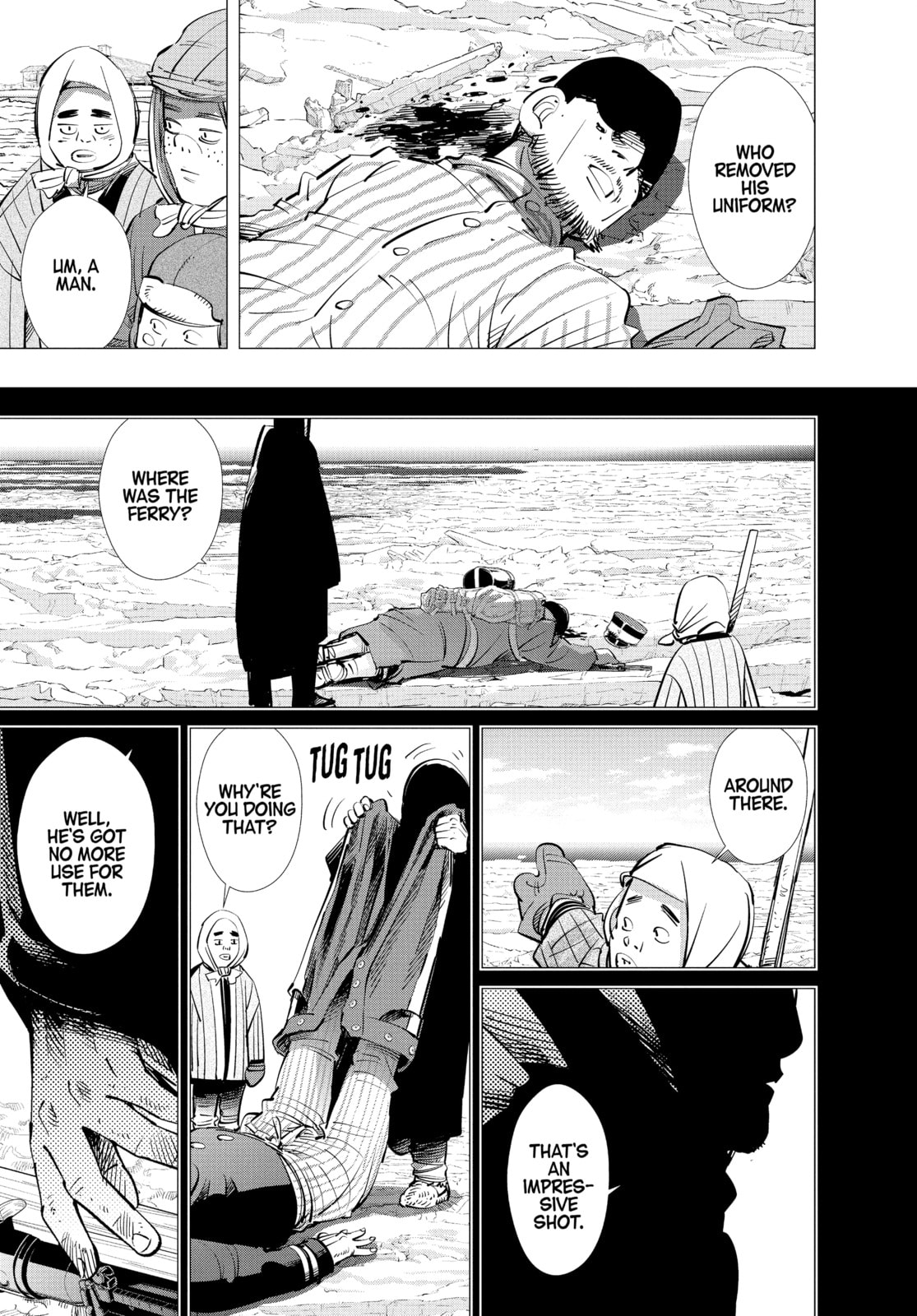 Golden Kamuy chapter 215, page 9