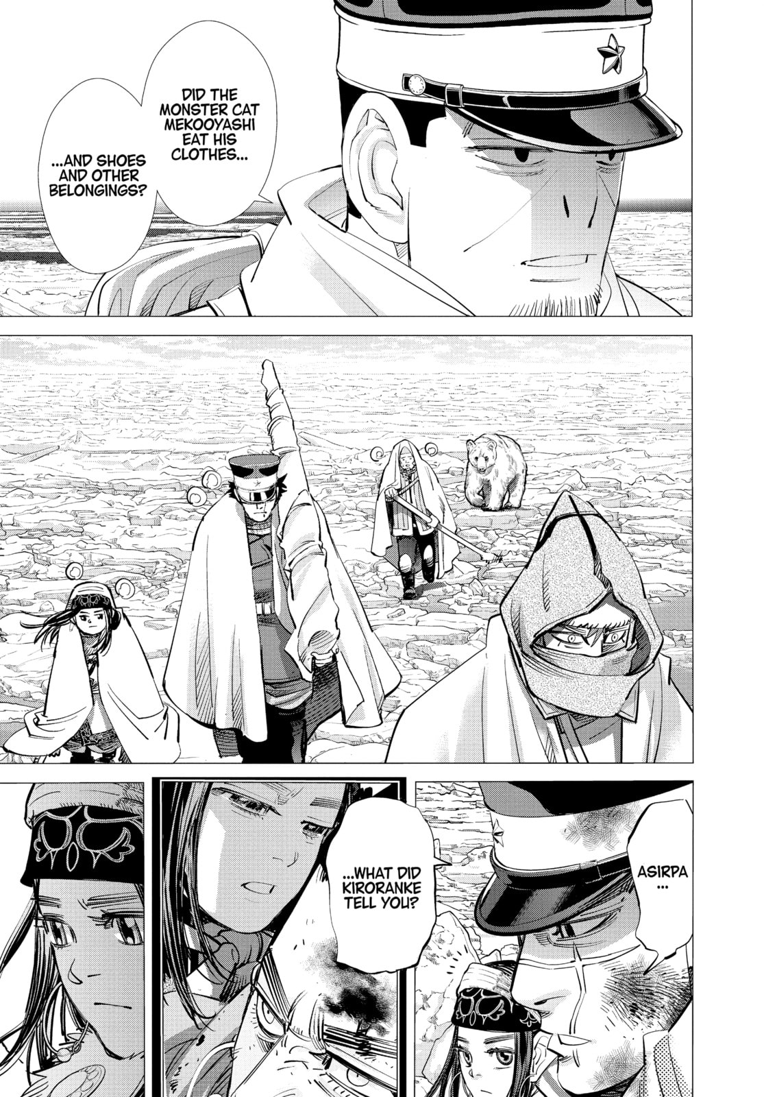 Golden Kamuy chapter 215, page 11