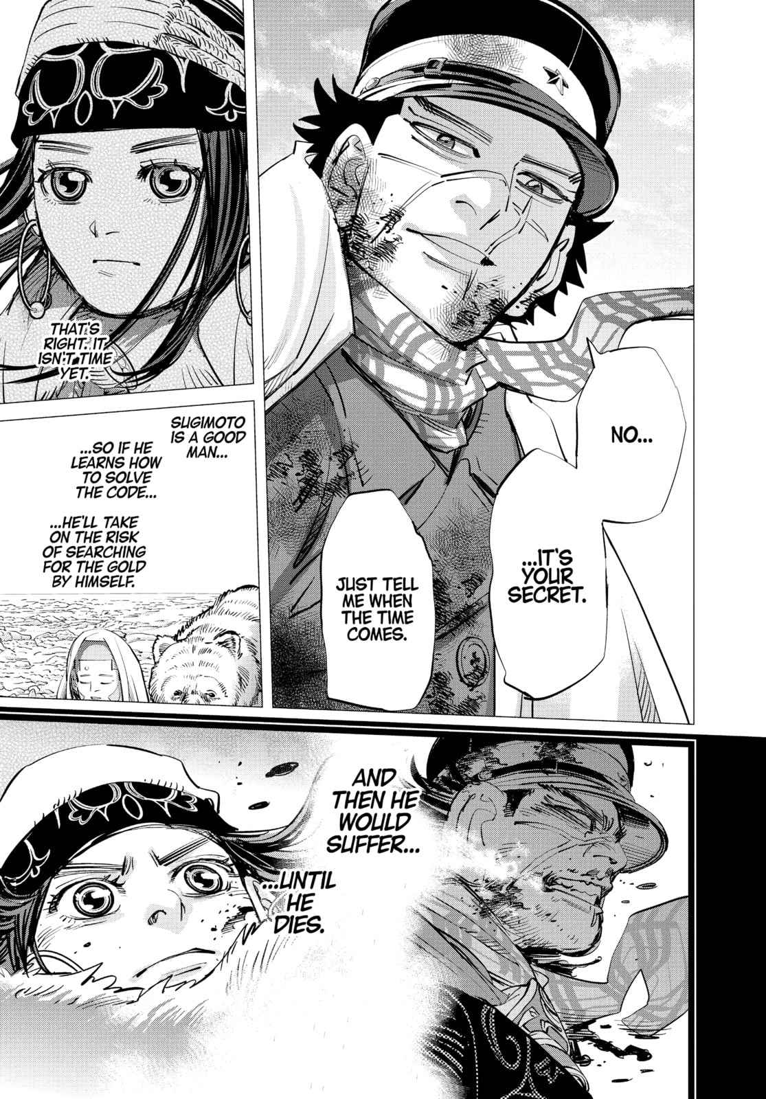 Golden Kamuy chapter 215, page 13
