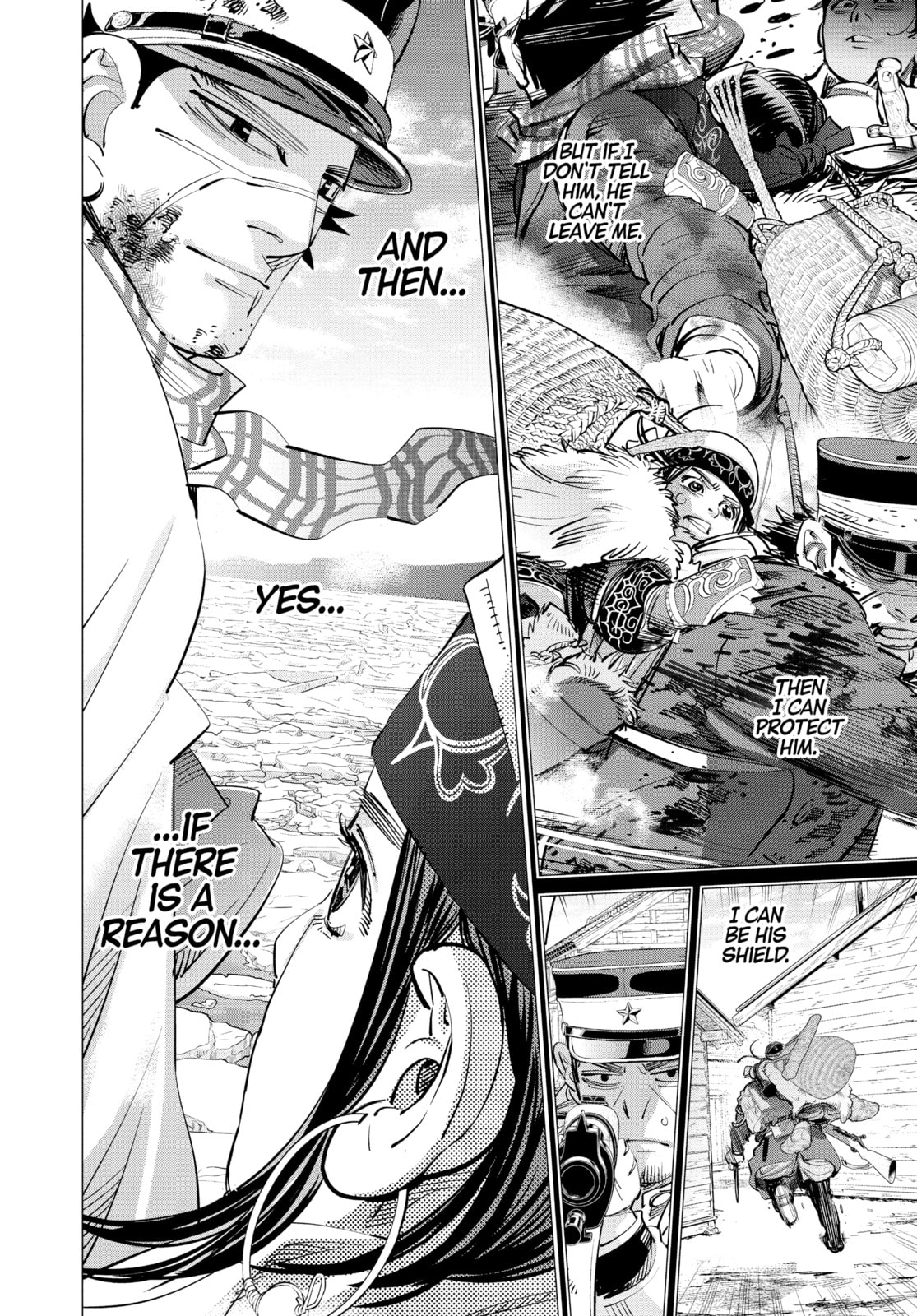 Golden Kamuy chapter 215, page 14