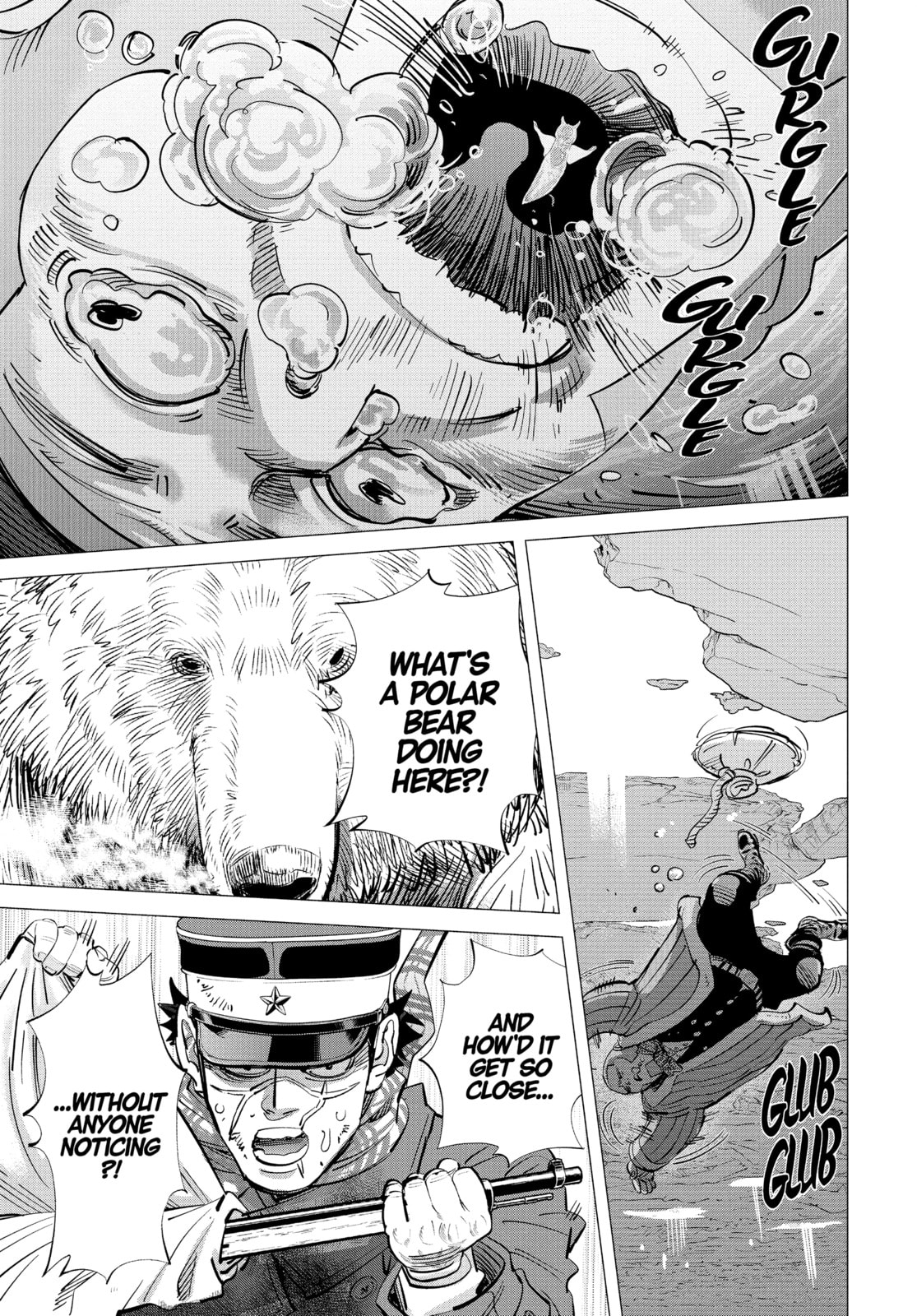 Golden Kamuy chapter 215, page 17