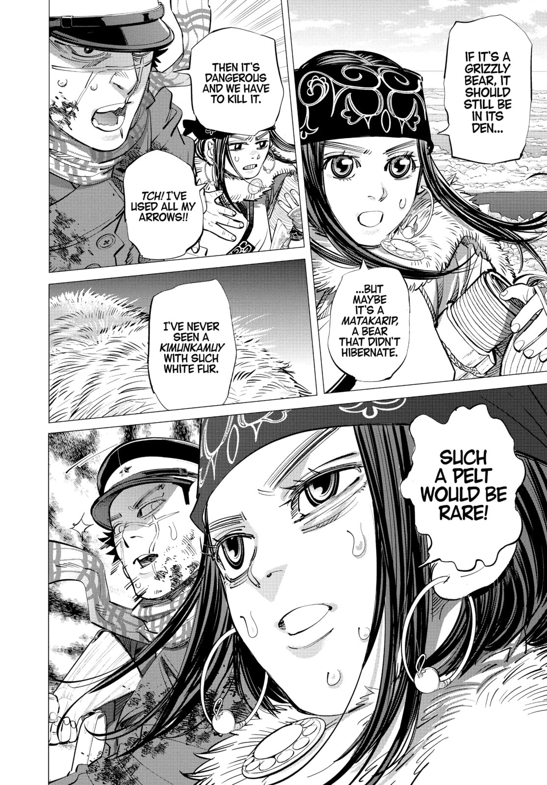 Golden Kamuy chapter 216, page 2