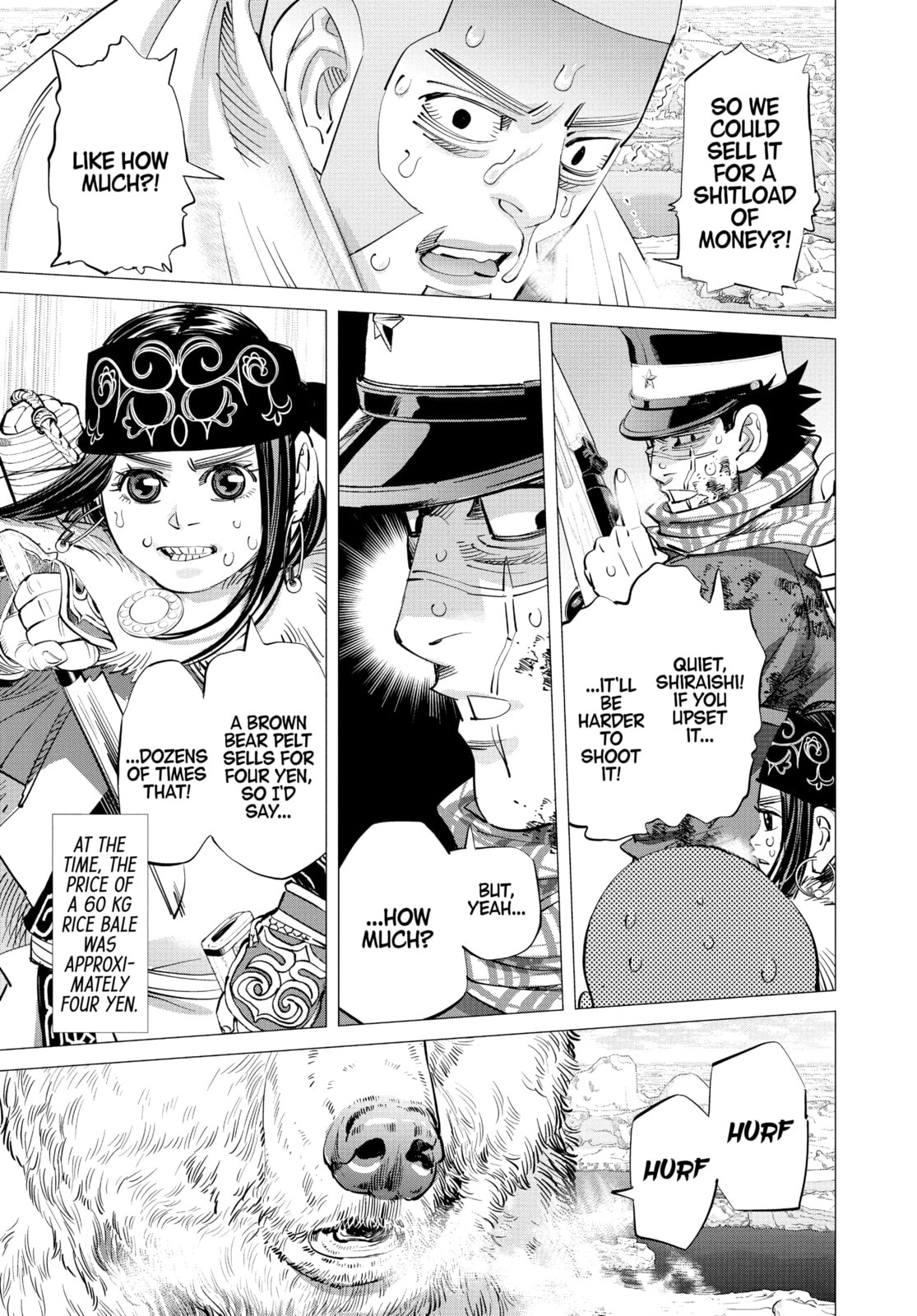 Golden Kamuy chapter 216, page 3