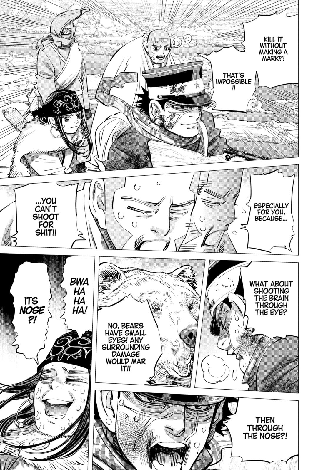 Golden Kamuy chapter 216, page 7