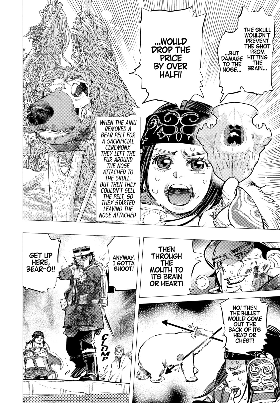 Golden Kamuy chapter 216, page 8