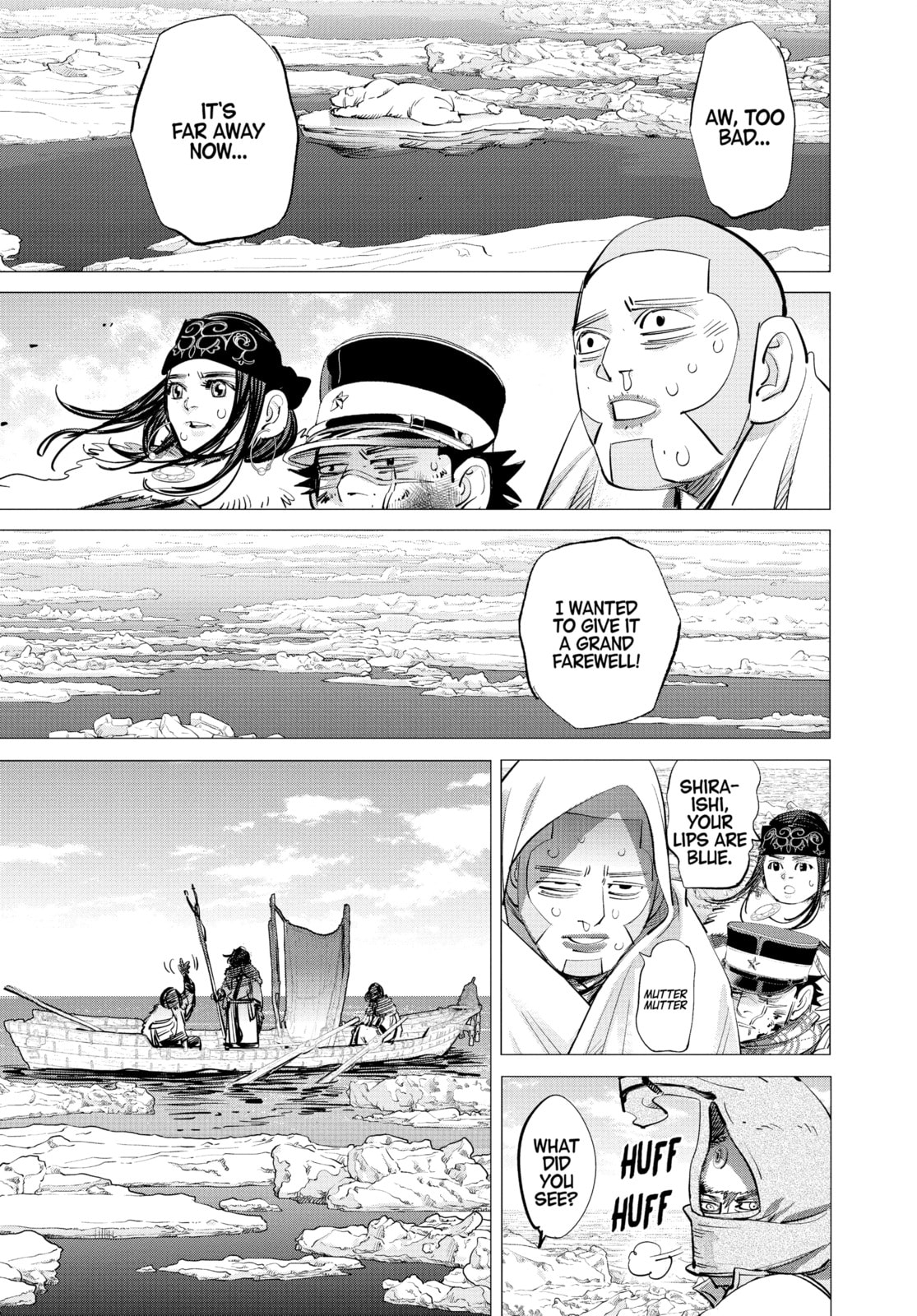 Golden Kamuy chapter 216, page 15