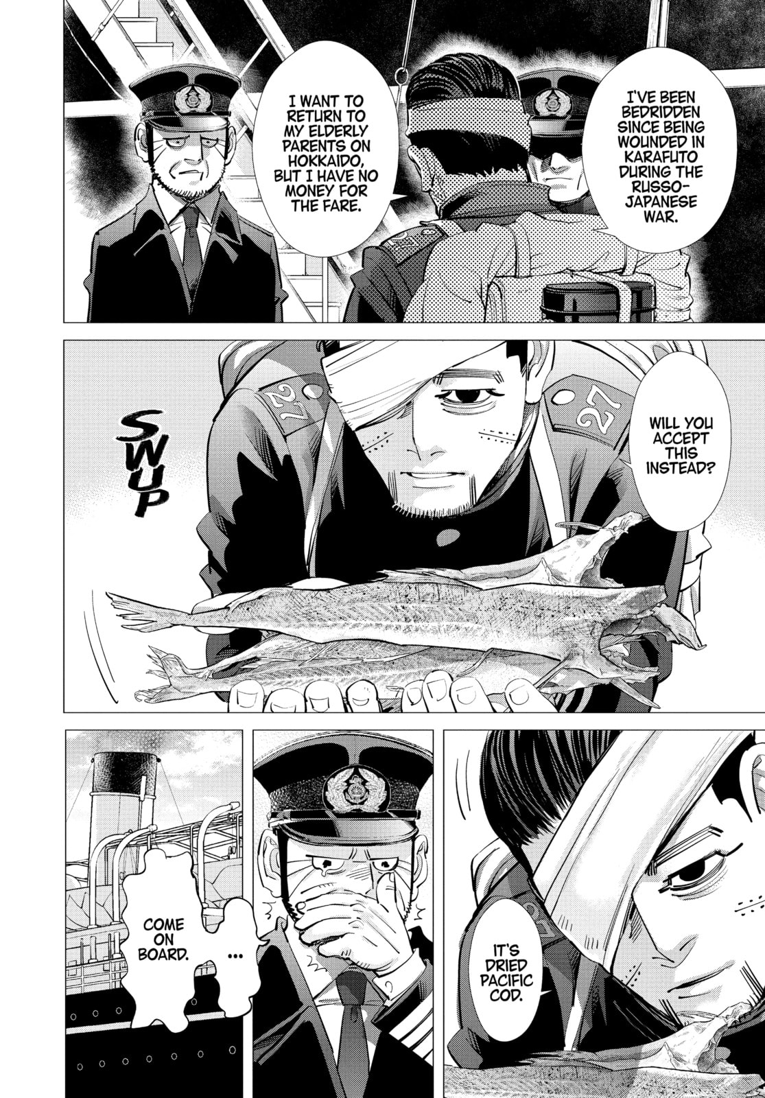 Golden Kamuy chapter 217, page 2