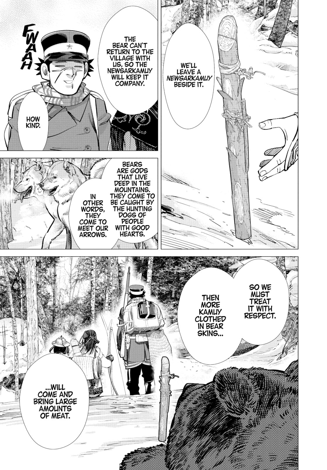 Golden Kamuy chapter 217, page 8