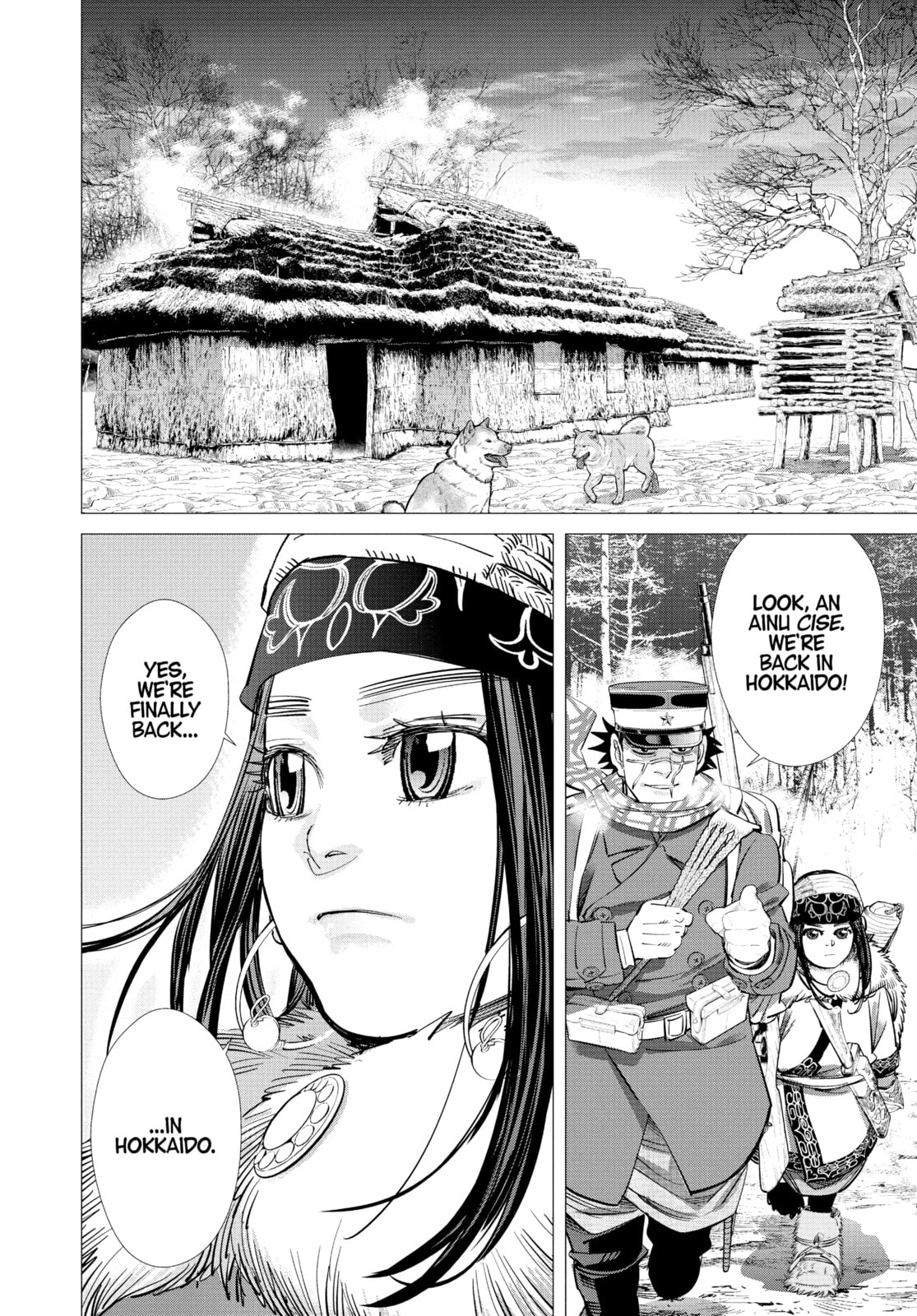 Golden Kamuy chapter 217, page 11