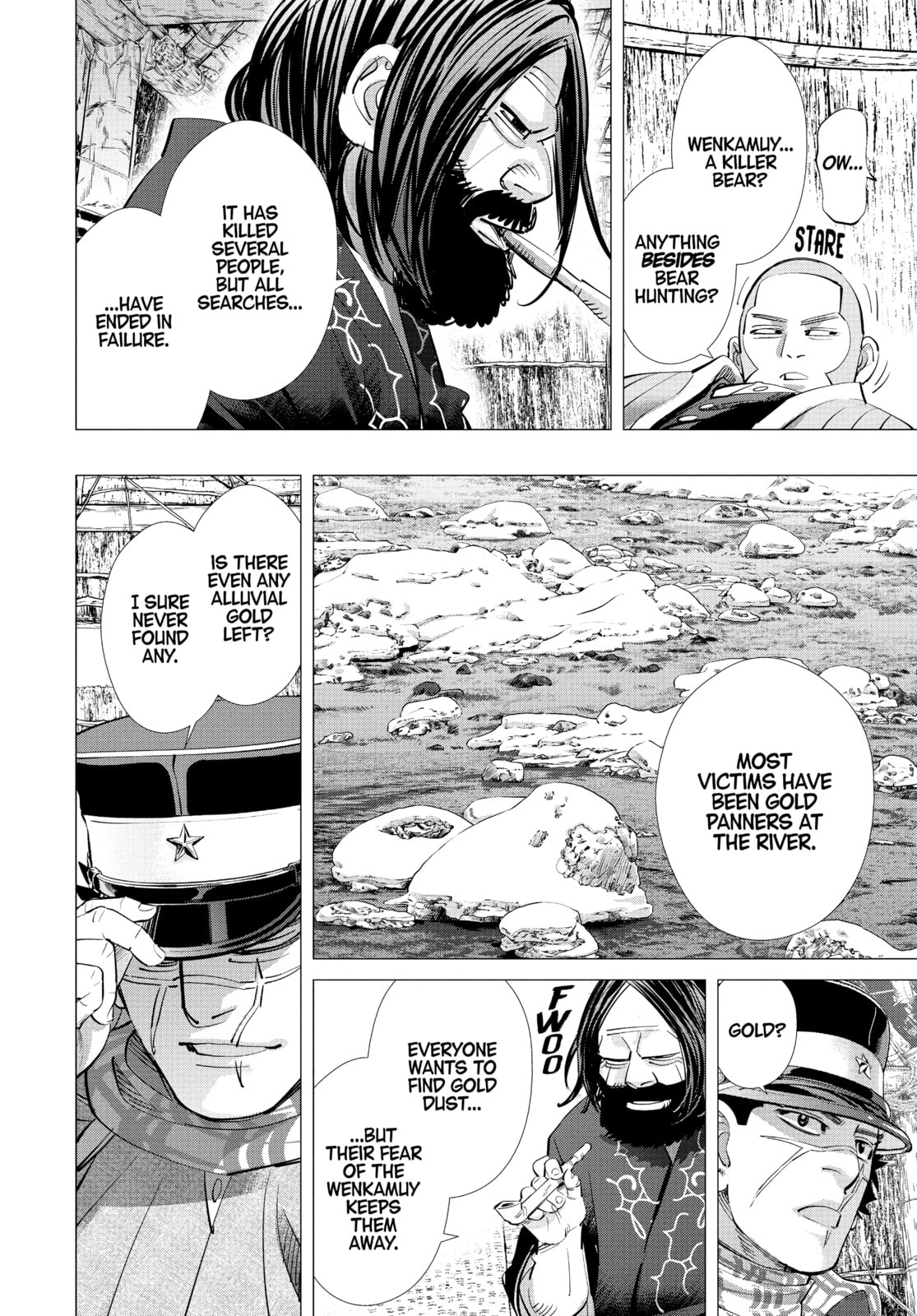 Golden Kamuy chapter 217, page 15