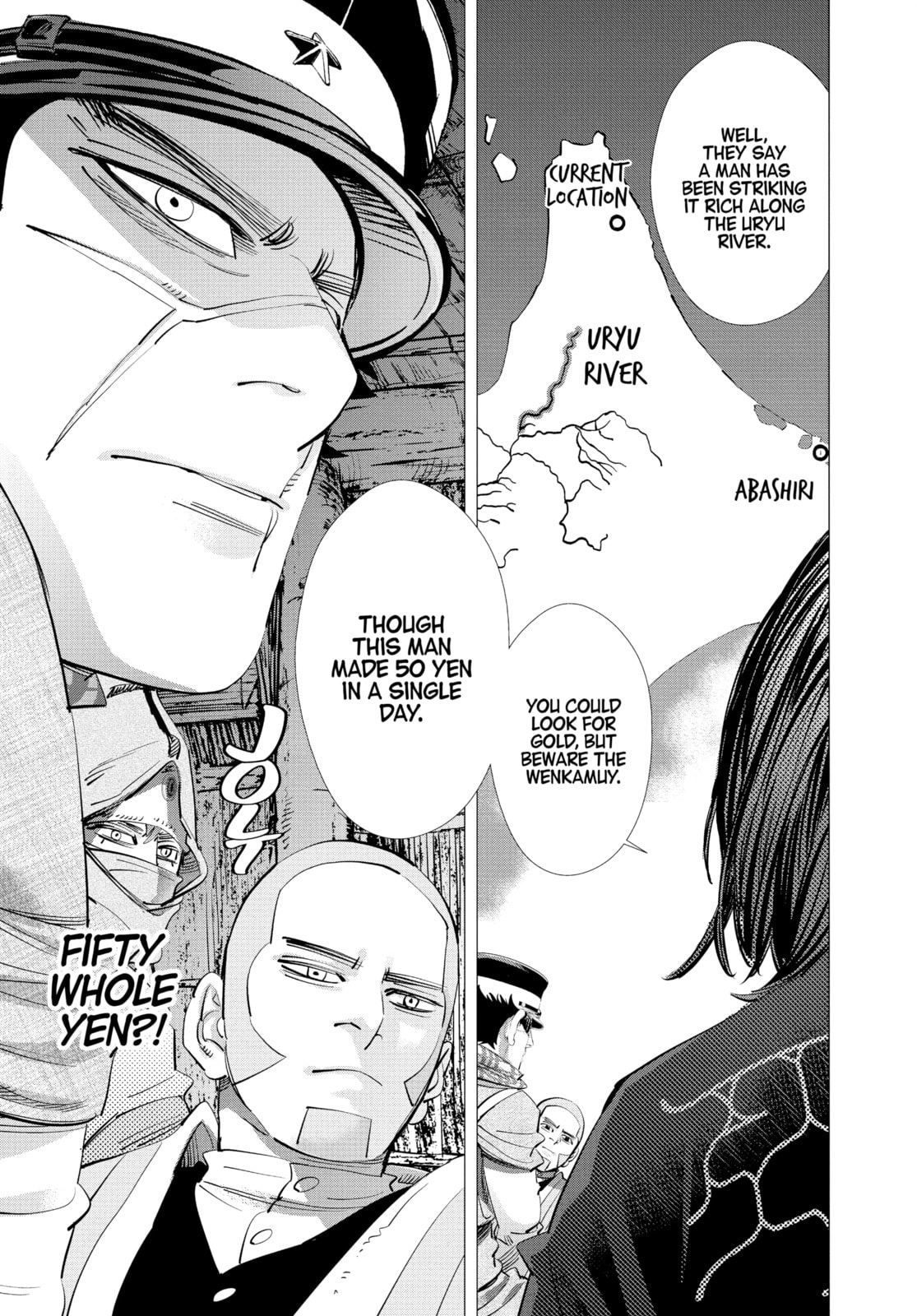 Golden Kamuy chapter 217, page 16