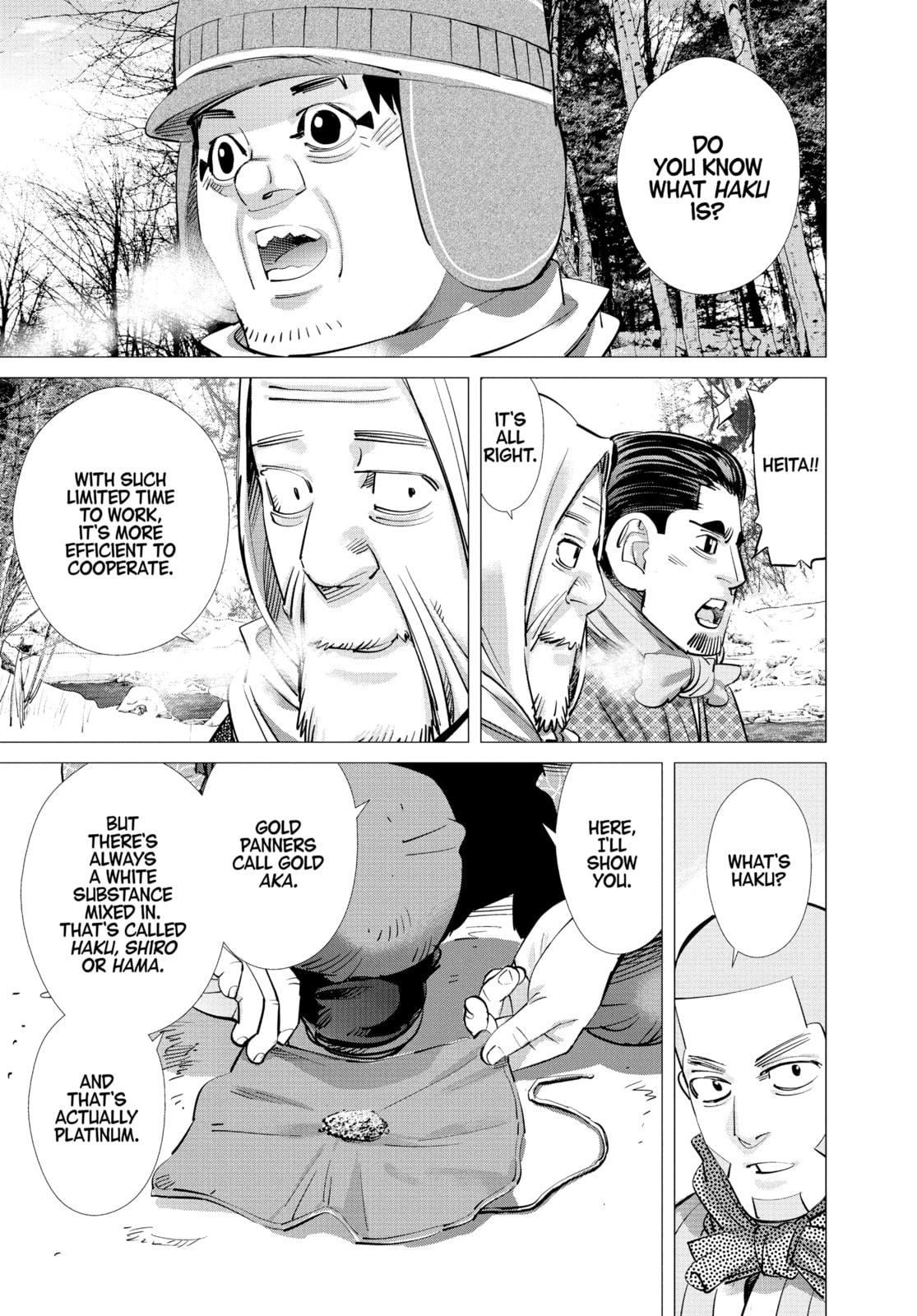 Golden Kamuy chapter 218, page 9