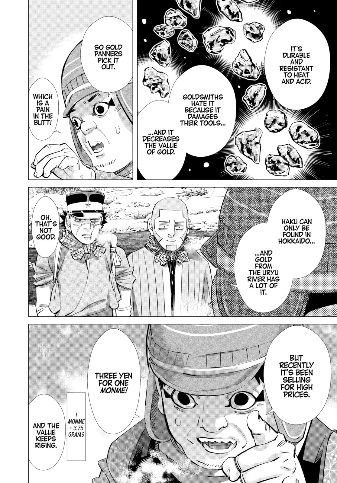 Golden Kamuy chapter 218, page 10