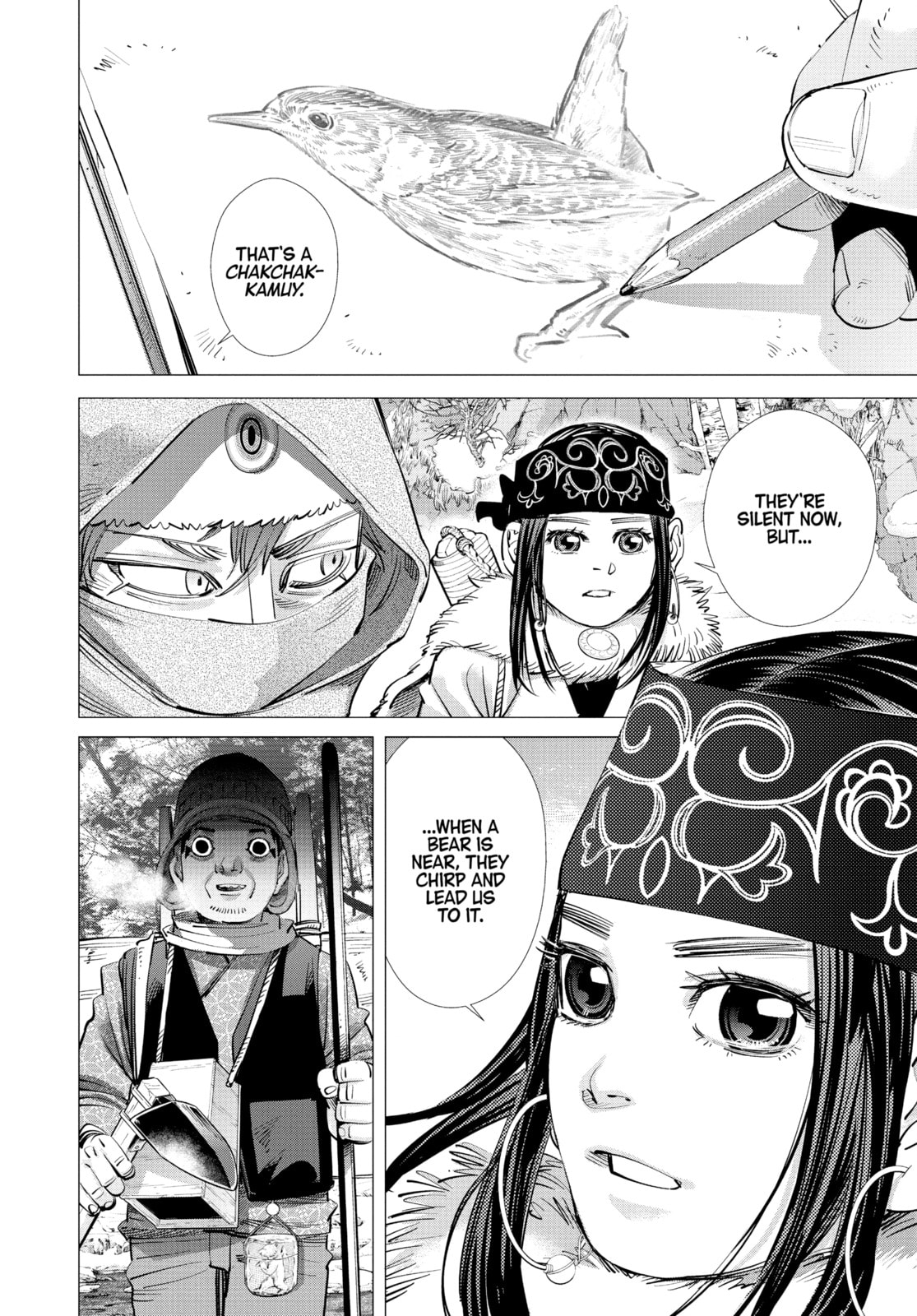 Golden Kamuy chapter 219, page 2