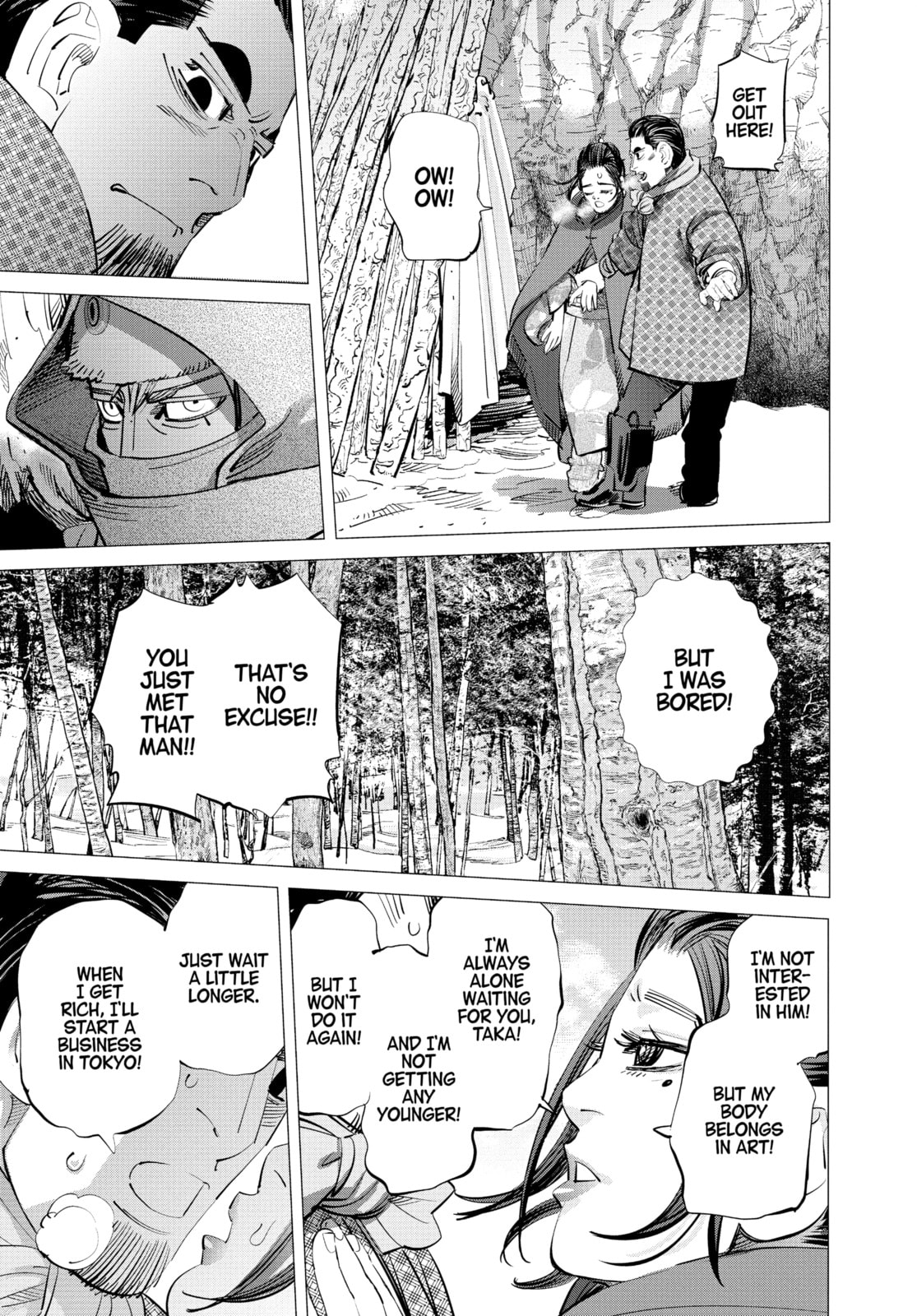 Golden Kamuy chapter 219, page 11