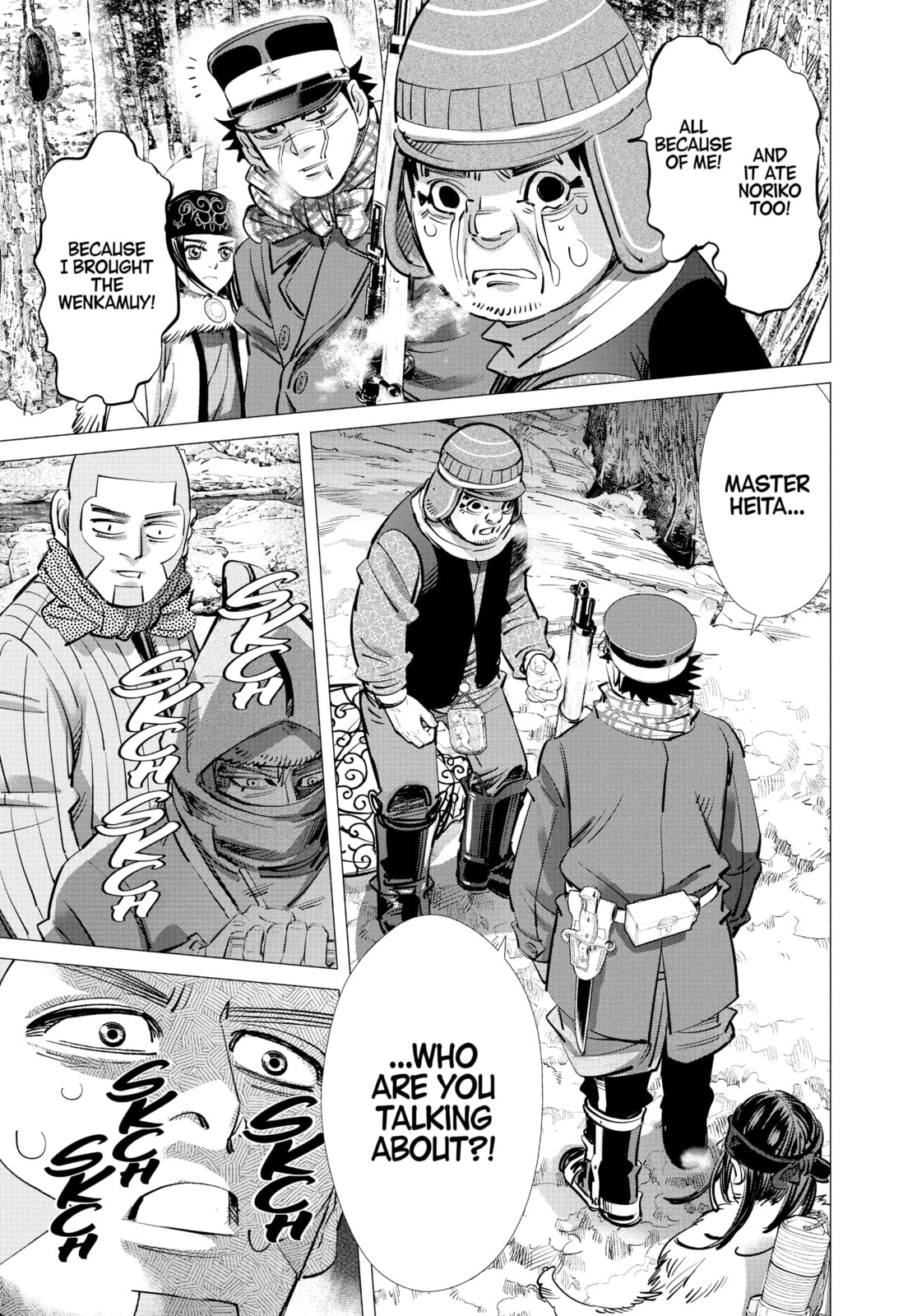 Golden Kamuy chapter 220, page 9