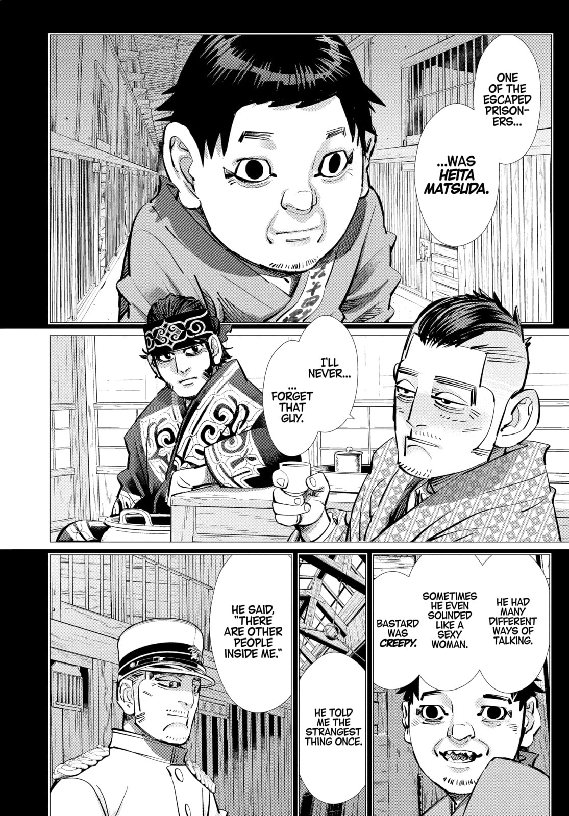 Golden Kamuy chapter 221, page 2