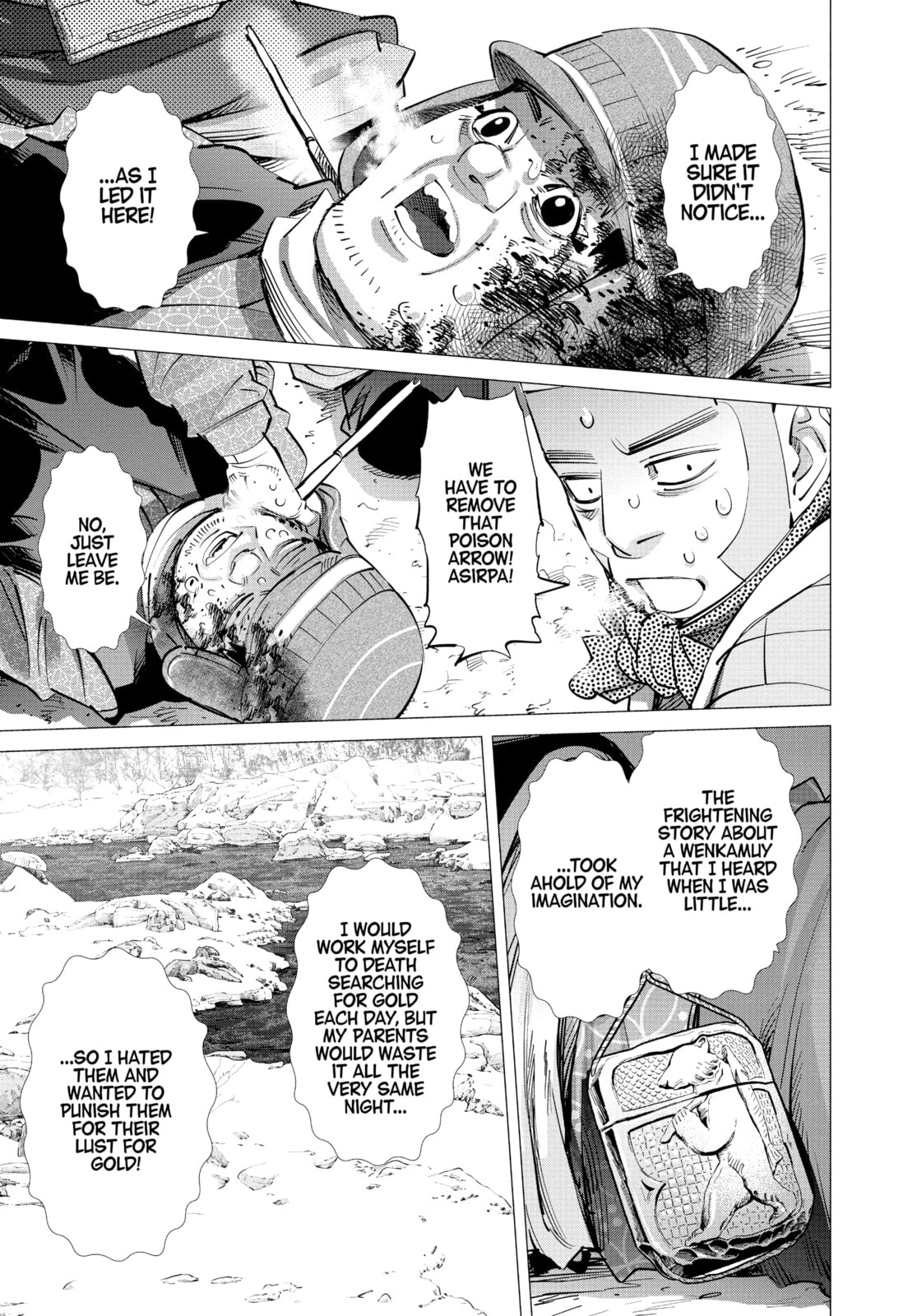Golden Kamuy chapter 221, page 17