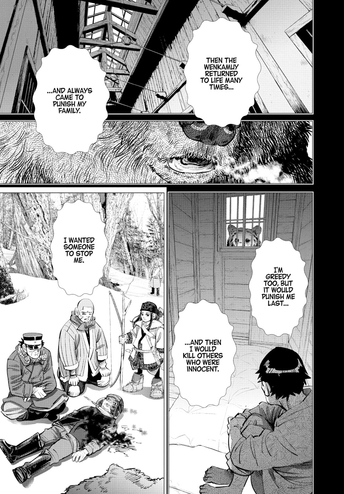 Golden Kamuy chapter 221, page 19