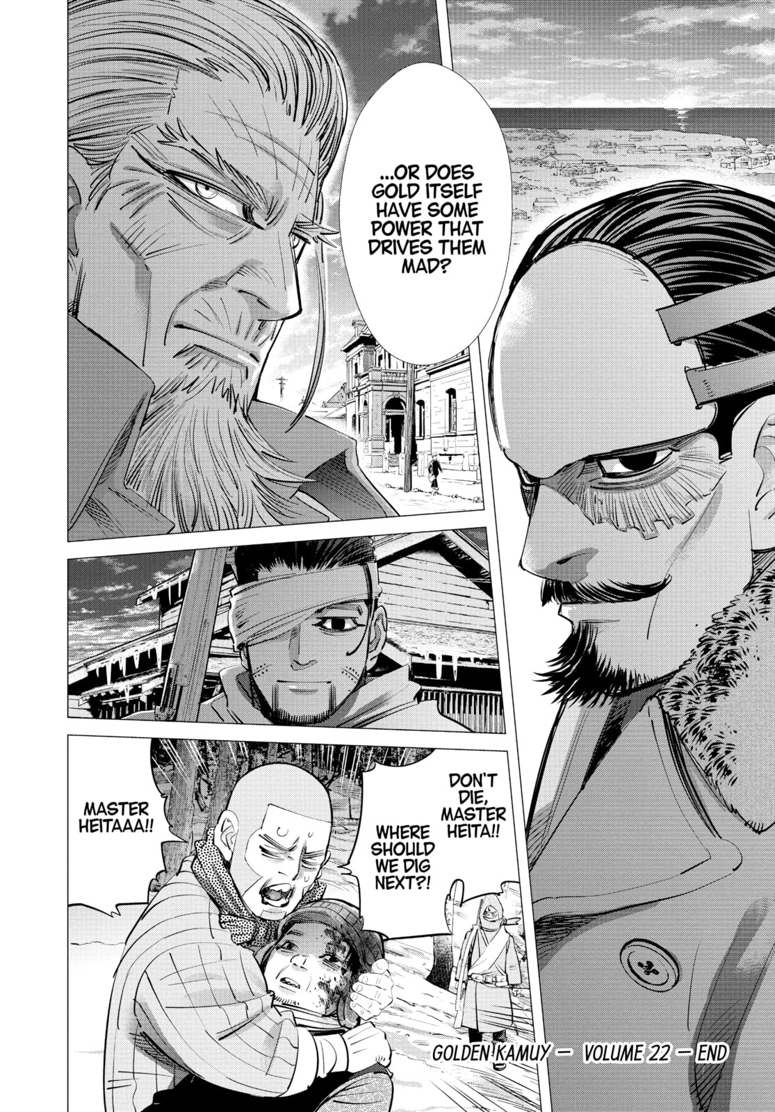 Golden Kamuy chapter 221, page 22