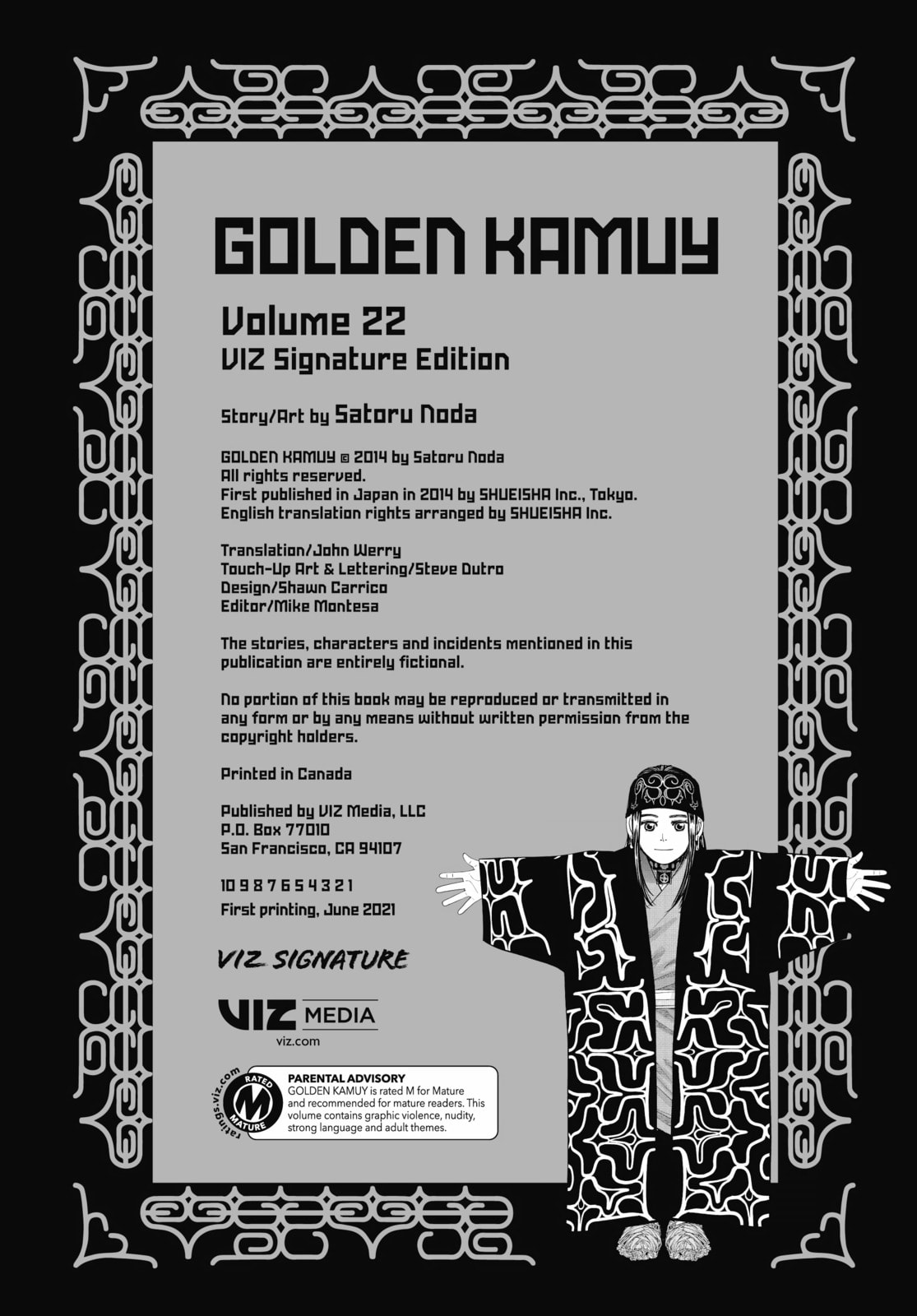 Golden Kamuy chapter 221, page 28