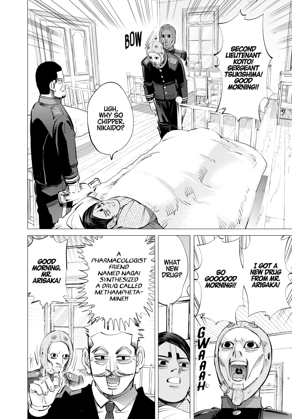 Golden Kamuy chapter 223, page 2