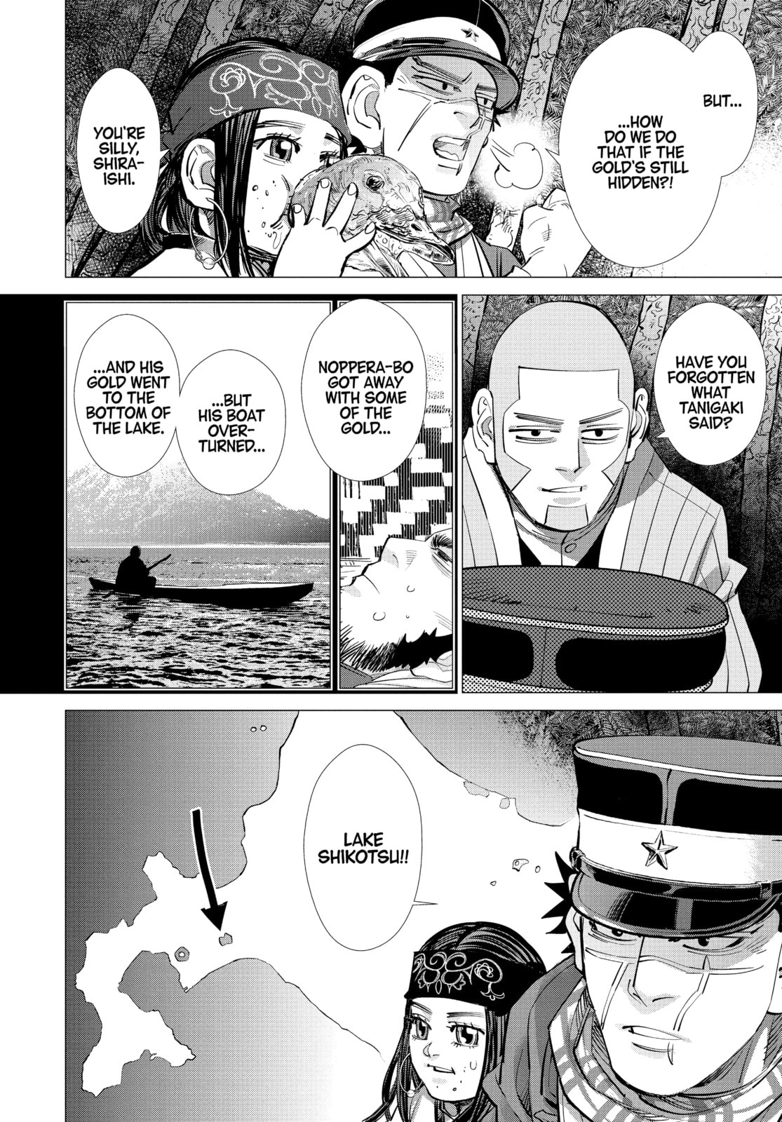 Golden Kamuy chapter 224, page 8