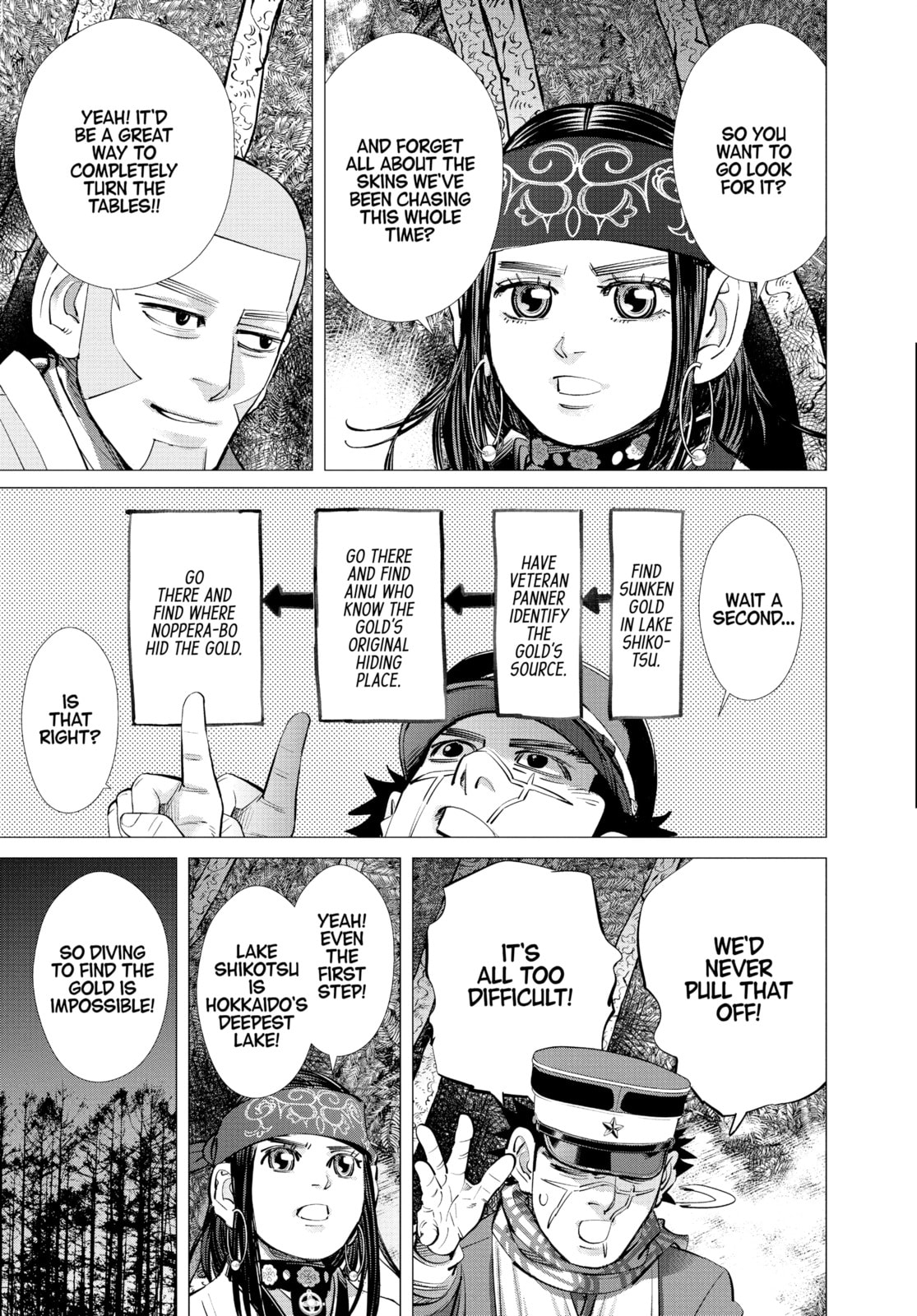 Golden Kamuy chapter 224, page 9