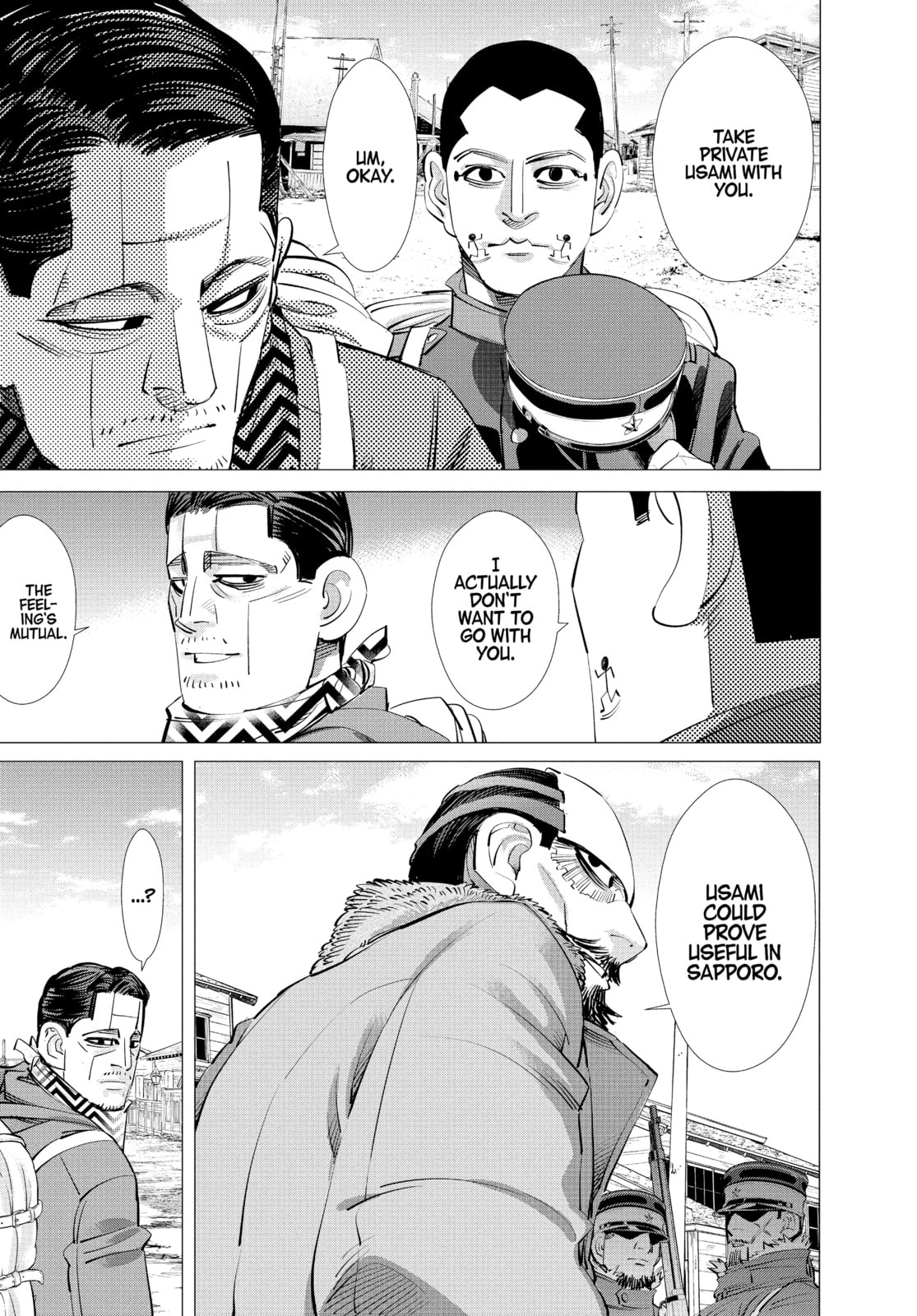 Golden Kamuy chapter 225, page 12