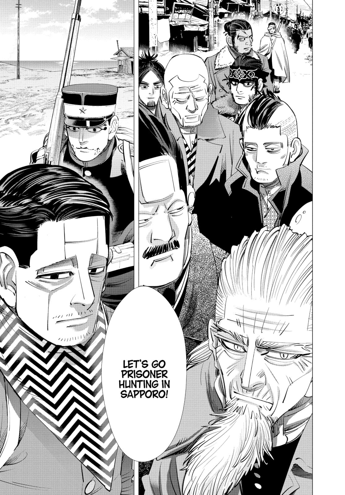 Golden Kamuy chapter 225, page 14