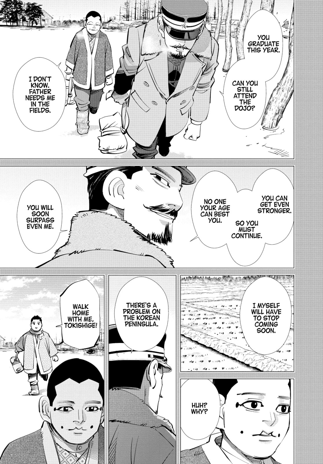 Golden Kamuy chapter 226, page 9