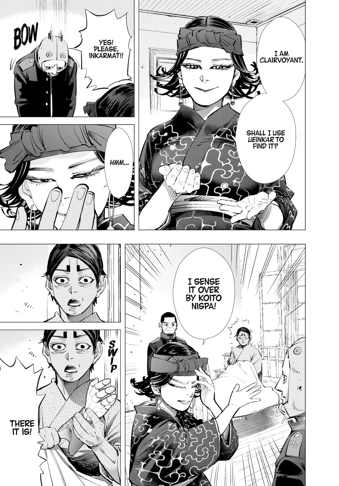 Golden Kamuy chapter 227, page 16